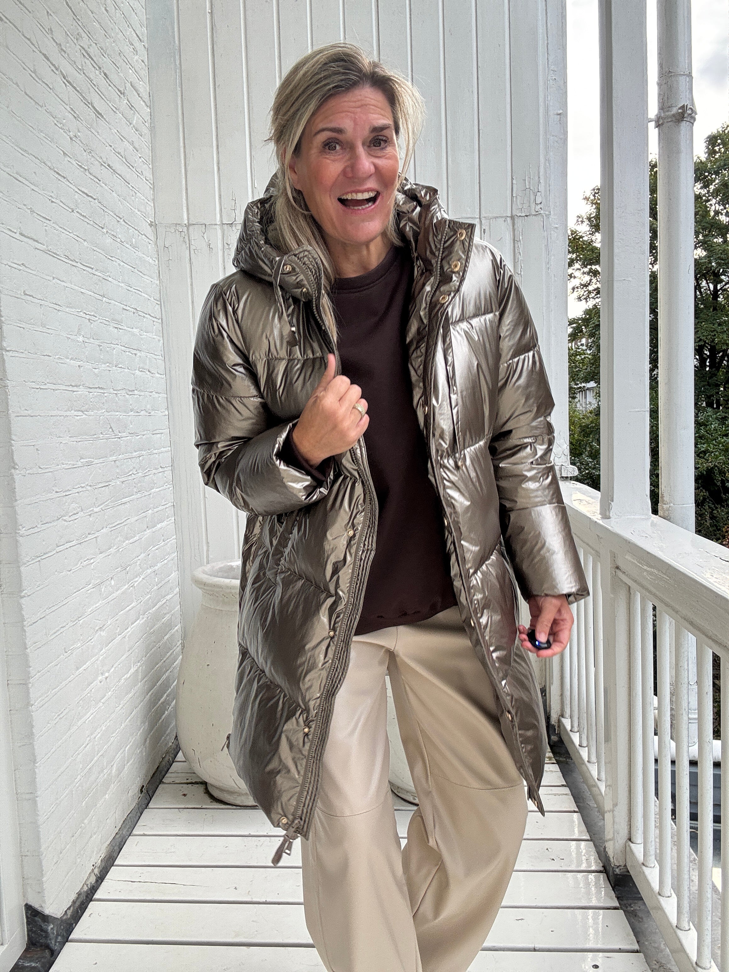 Jas - Tessie Coat Metallic - Nukus