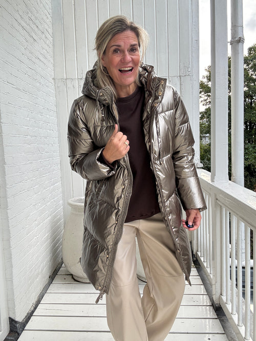 Jas - Tessie Coat Metallic - Nukus