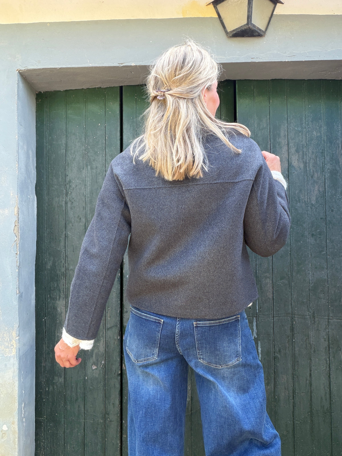 Herfstjas Marloes met hoge kraag – foto 3