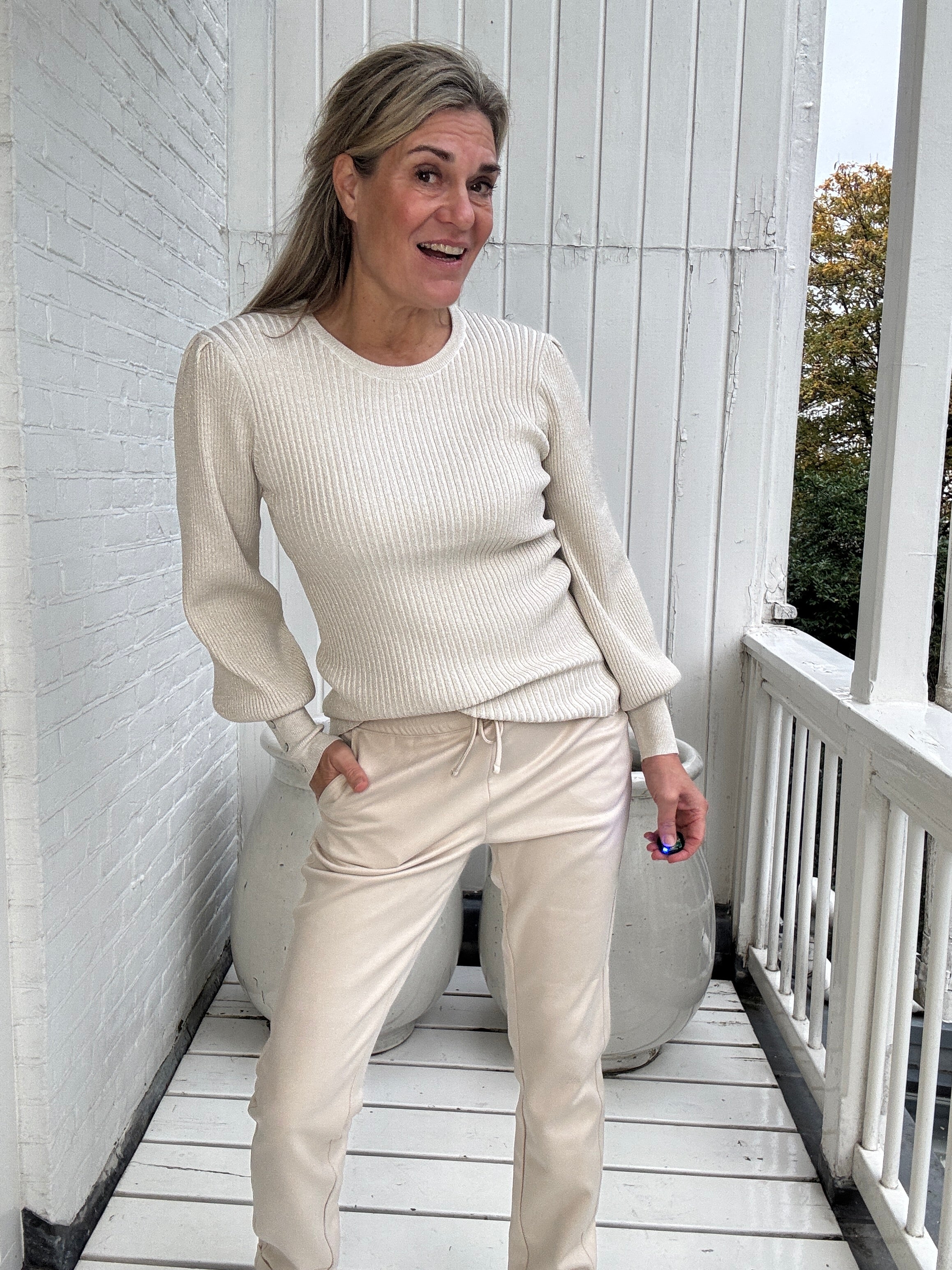 Mulberry Pullover Lurex - NUKUS