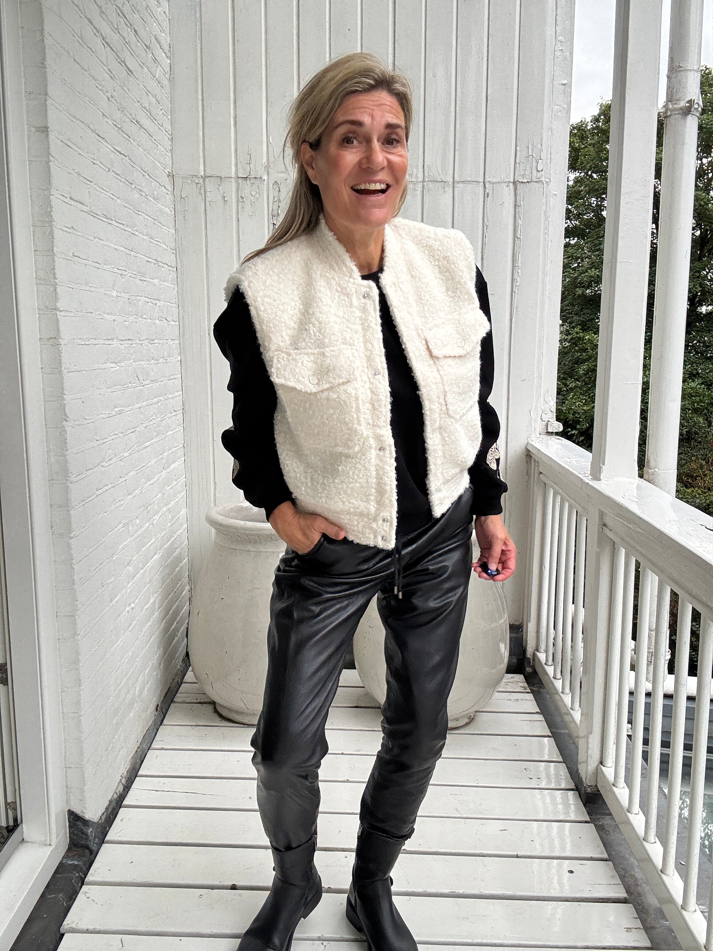 Gilet - Mia Gilet Boucle - Nukus