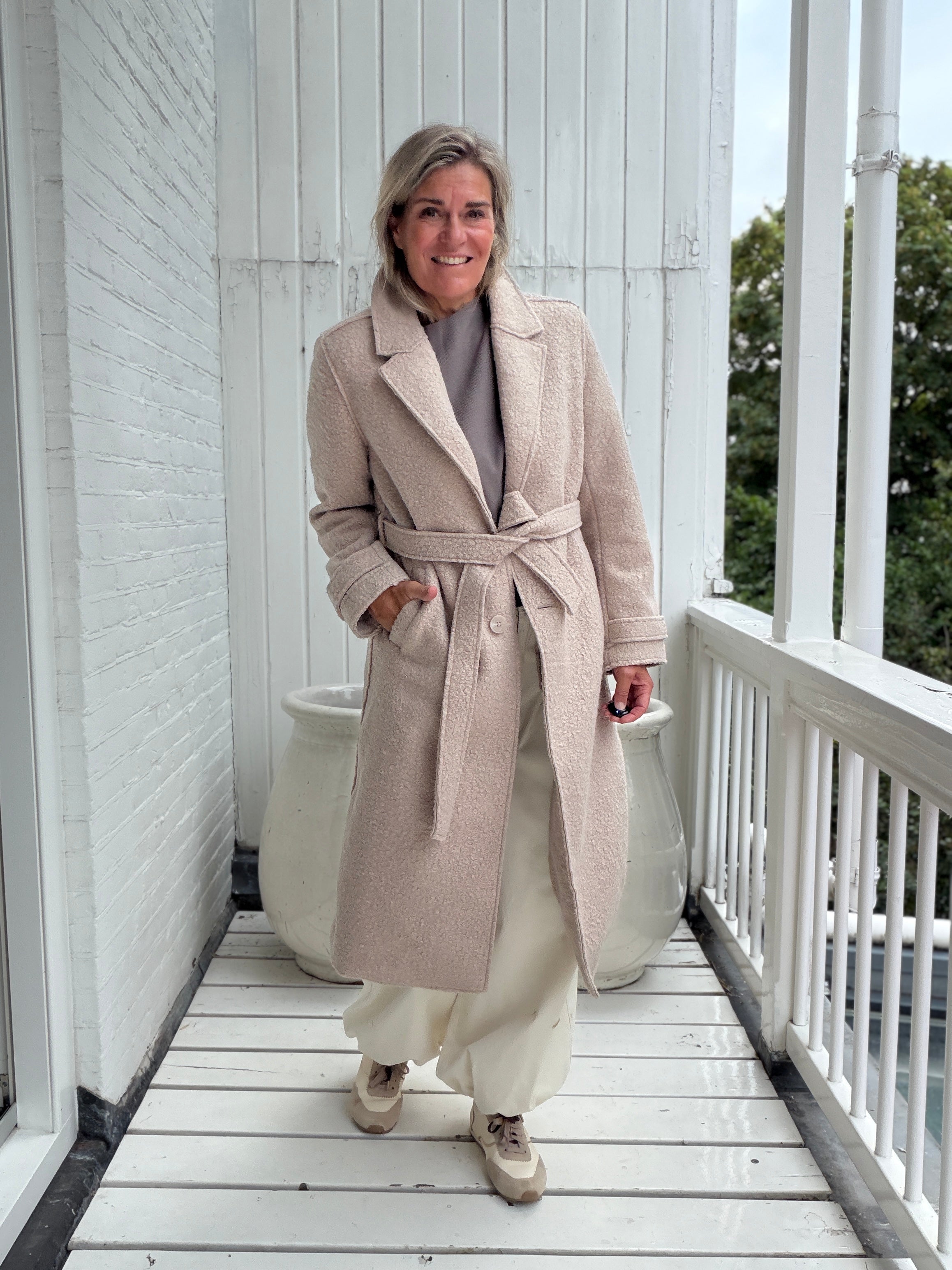 Jas - Mace Coat Boucle - Nukus