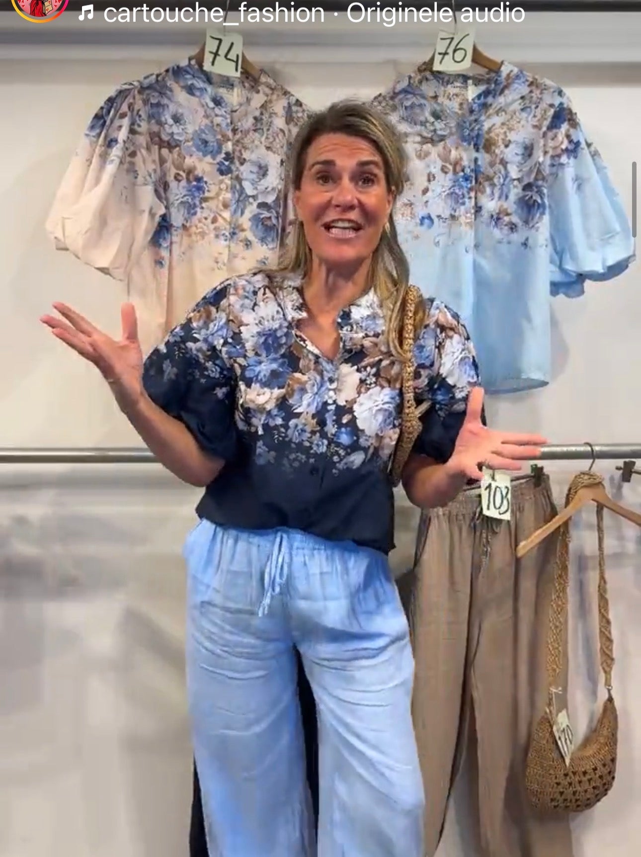 Blouse - Celine - Cartouche by Suus