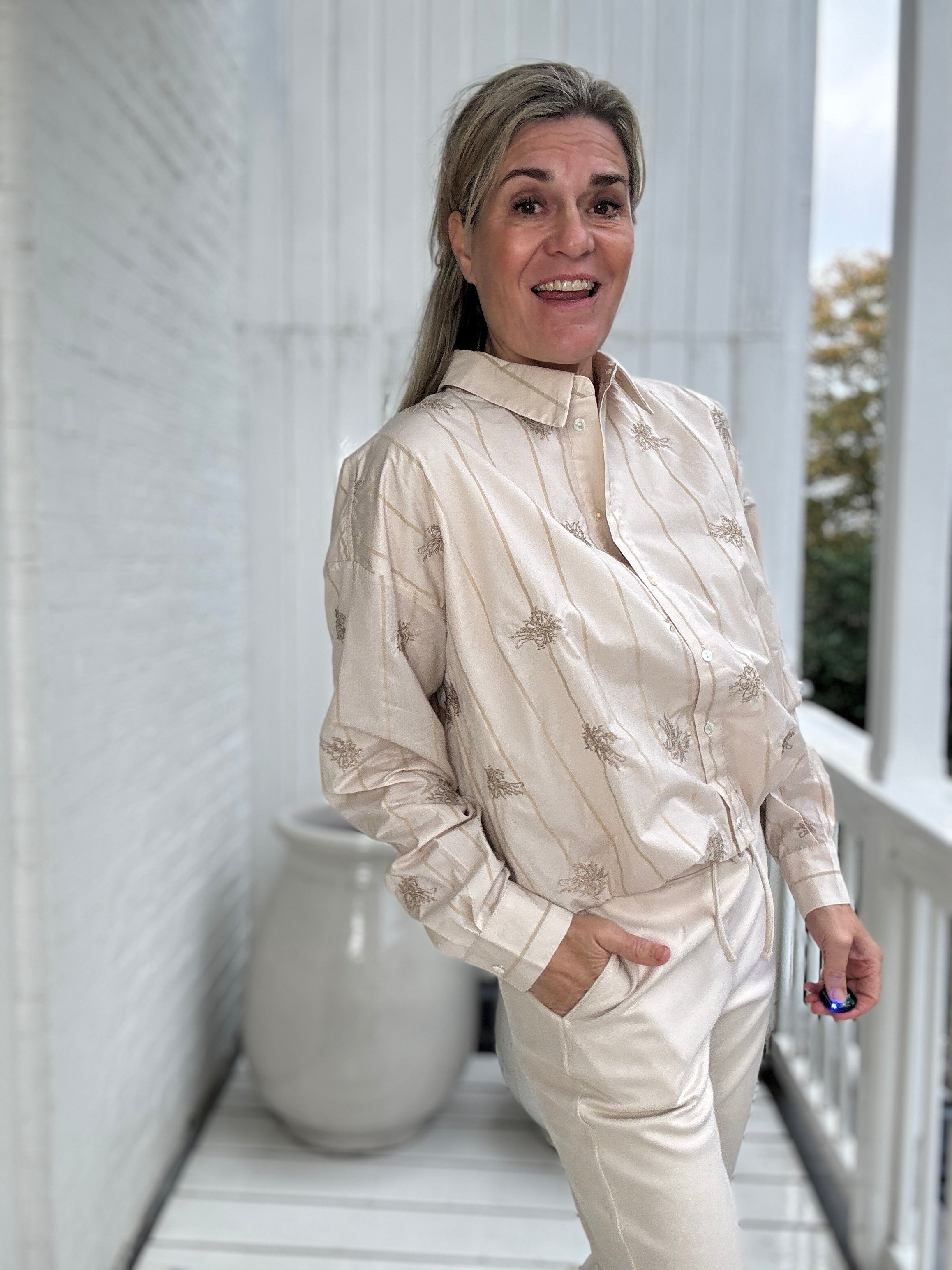 Lara Blouse Embroidery - NUKUS