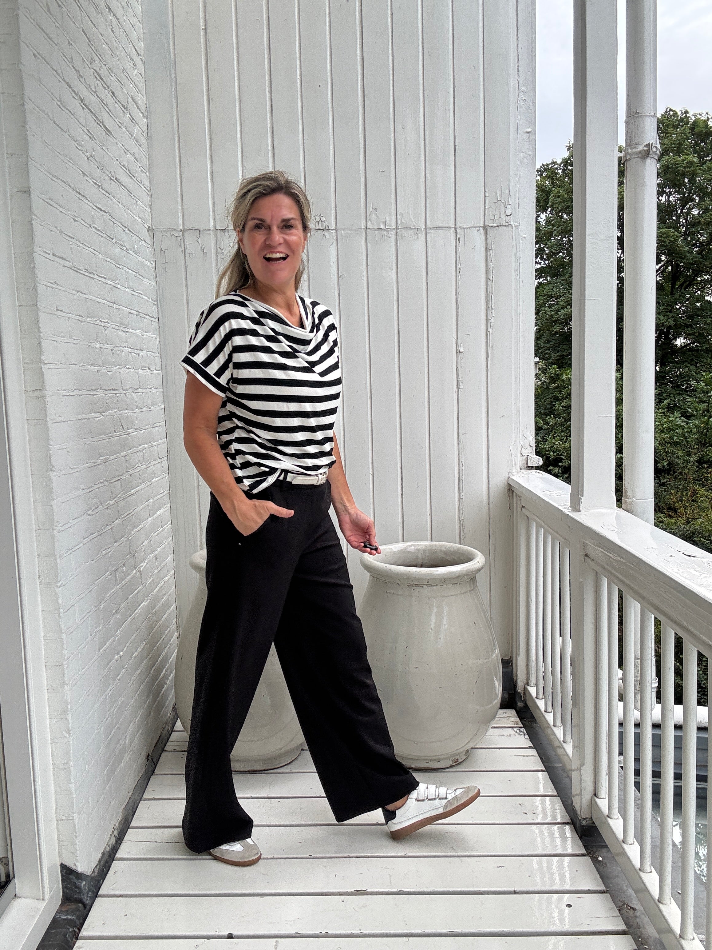 Broek - Varone HW Wide Pant - Vila