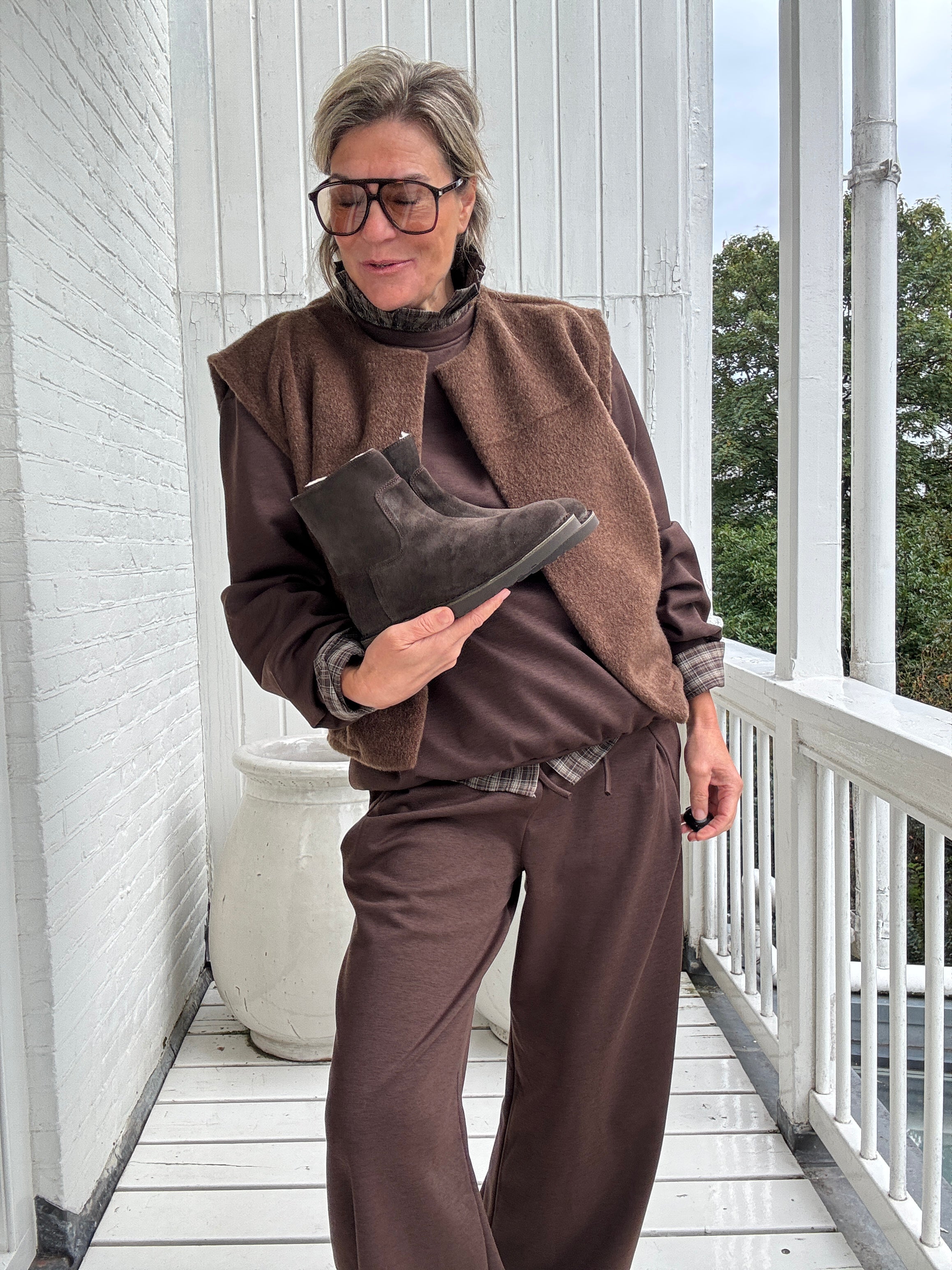 Boot - PALISSA MIA ZIP suede - Shabbies