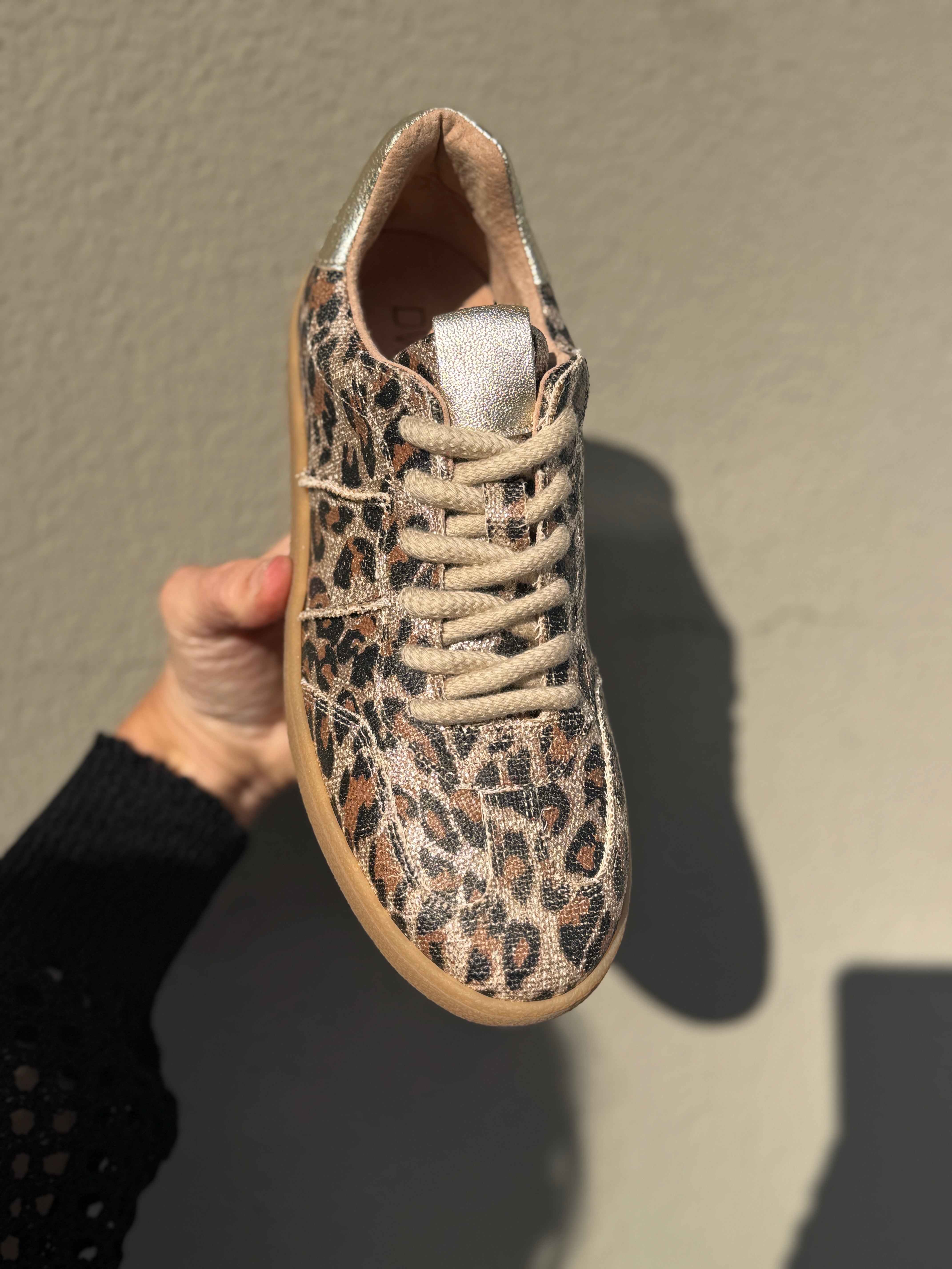 Sneakers - POONA leopard glimmer - DWRS