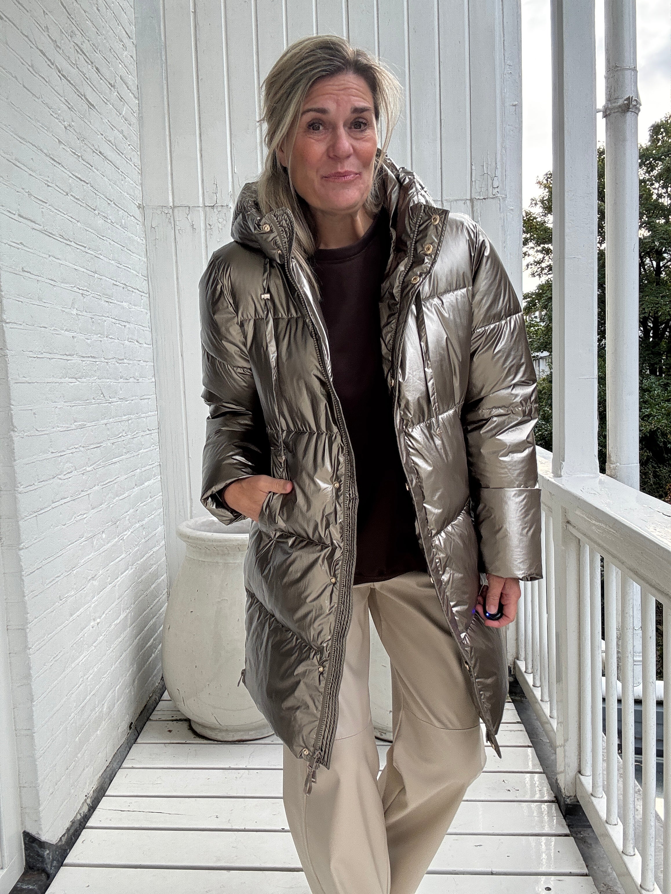 Jas - Tessie Coat Metallic - Nukus