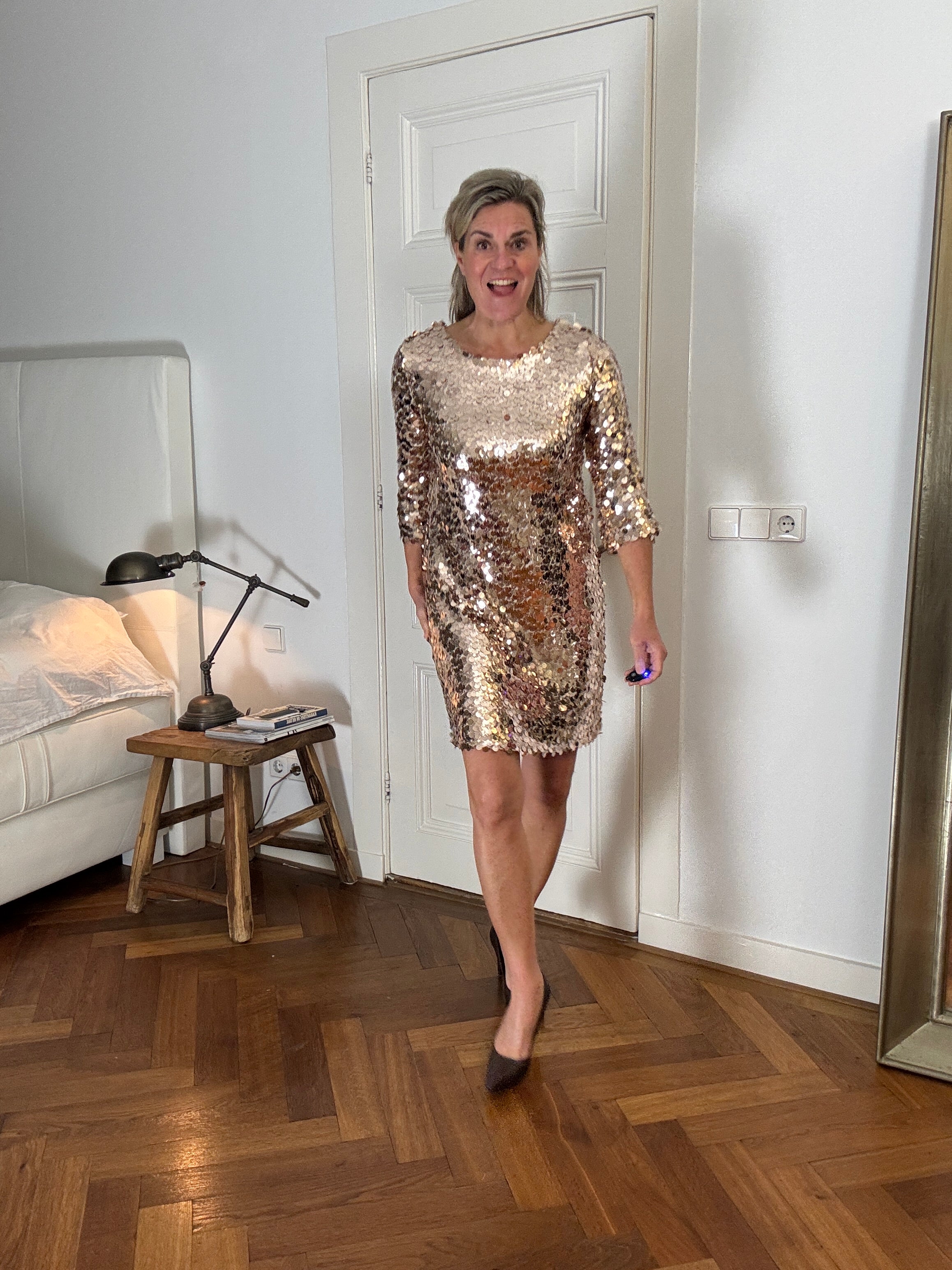 Jurk - Champagne - Cartouche by Suus