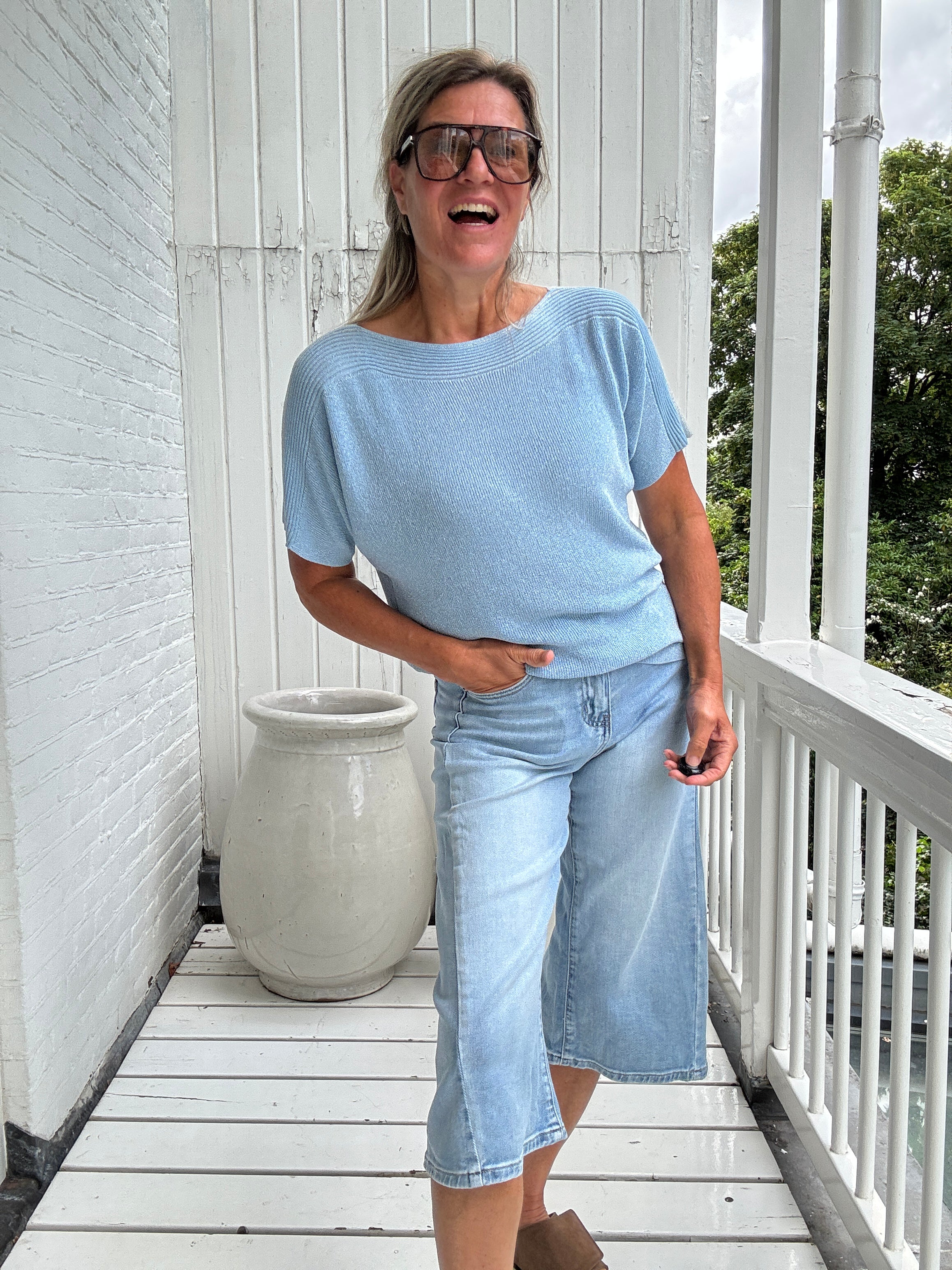 Merla Top Lurex