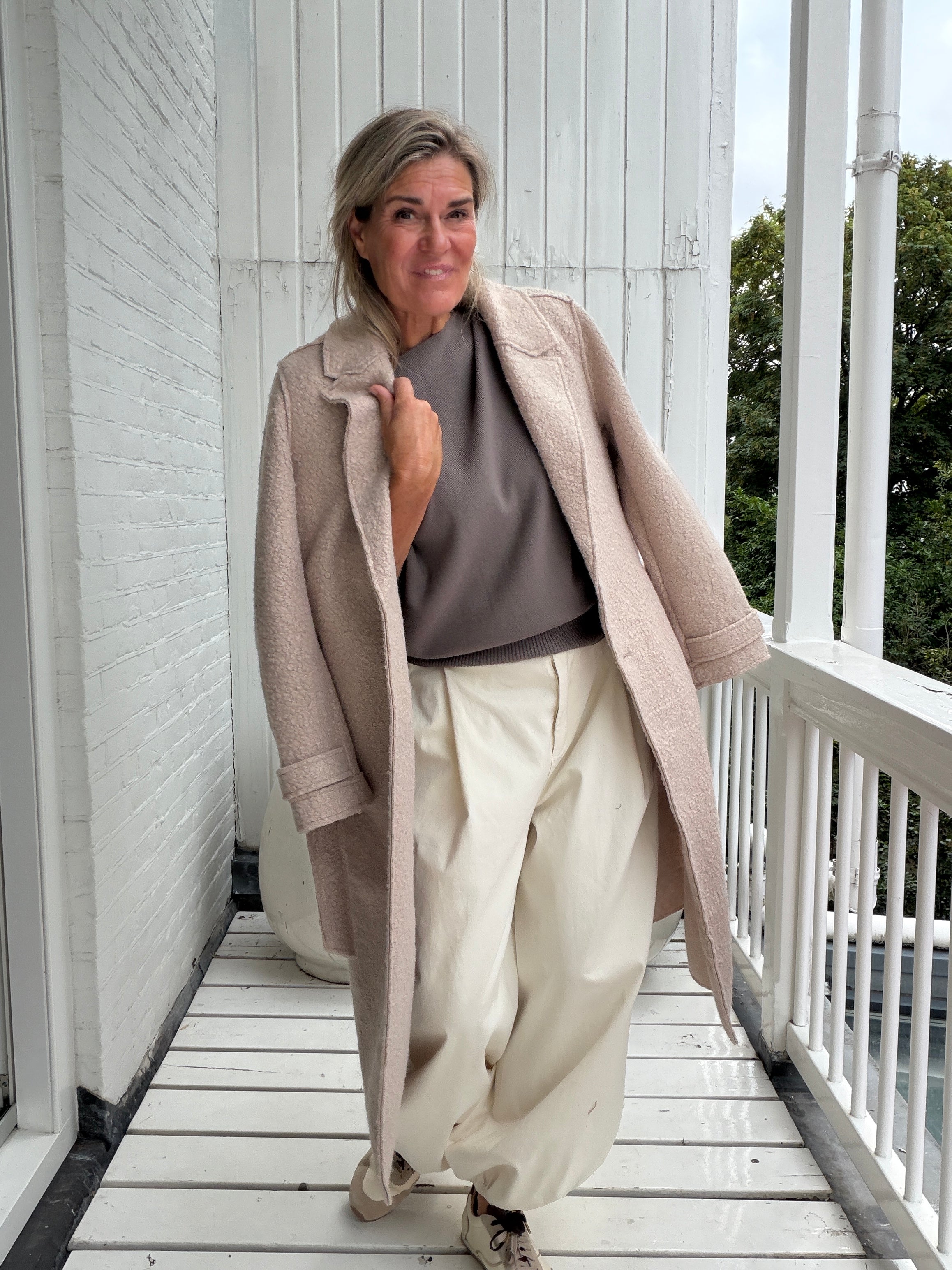 Jas - Mace Coat Boucle - Nukus