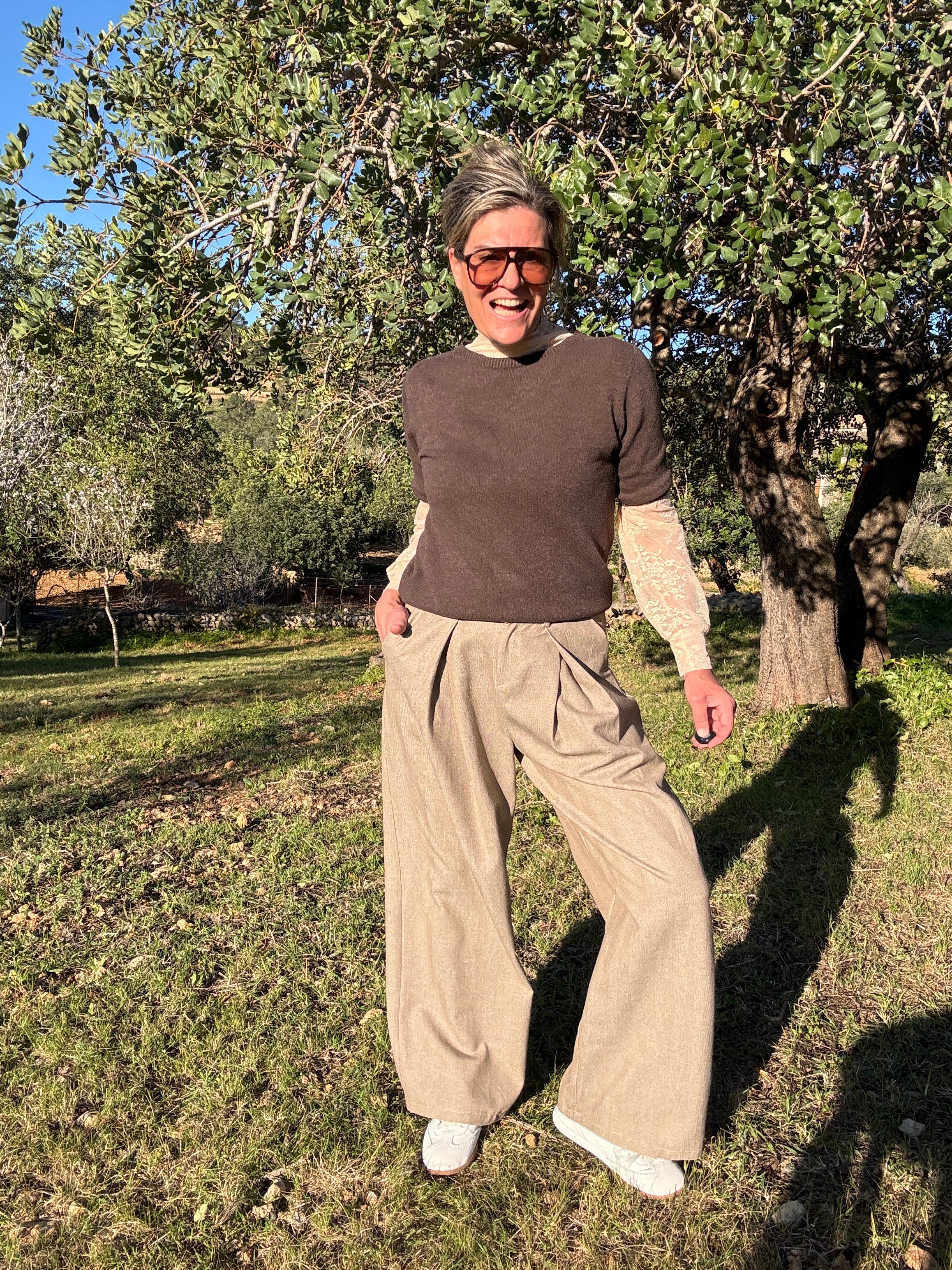 Trui korte mouw - Keet - Cartouche by Suus