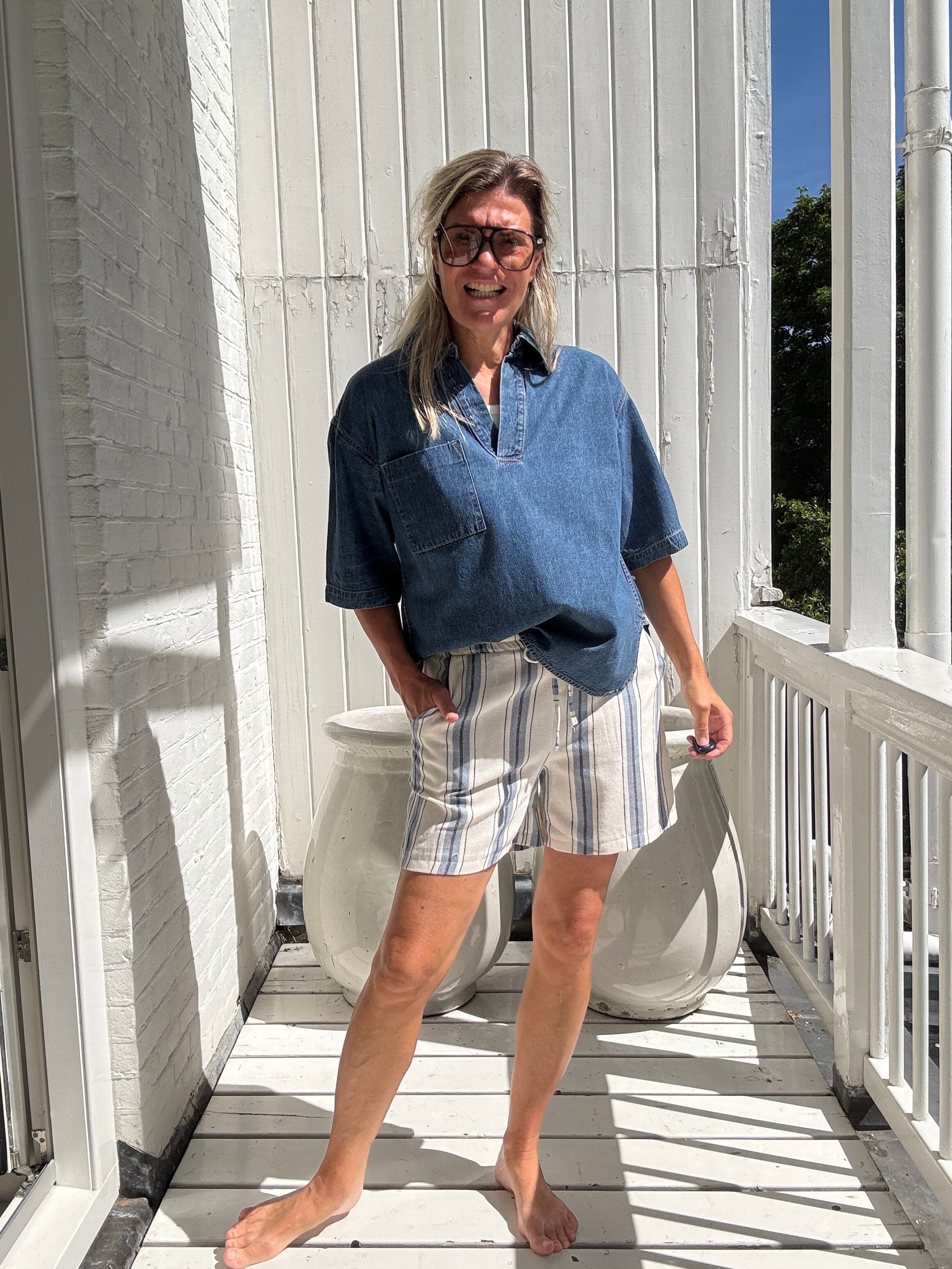 Jeans blouse - Rosie