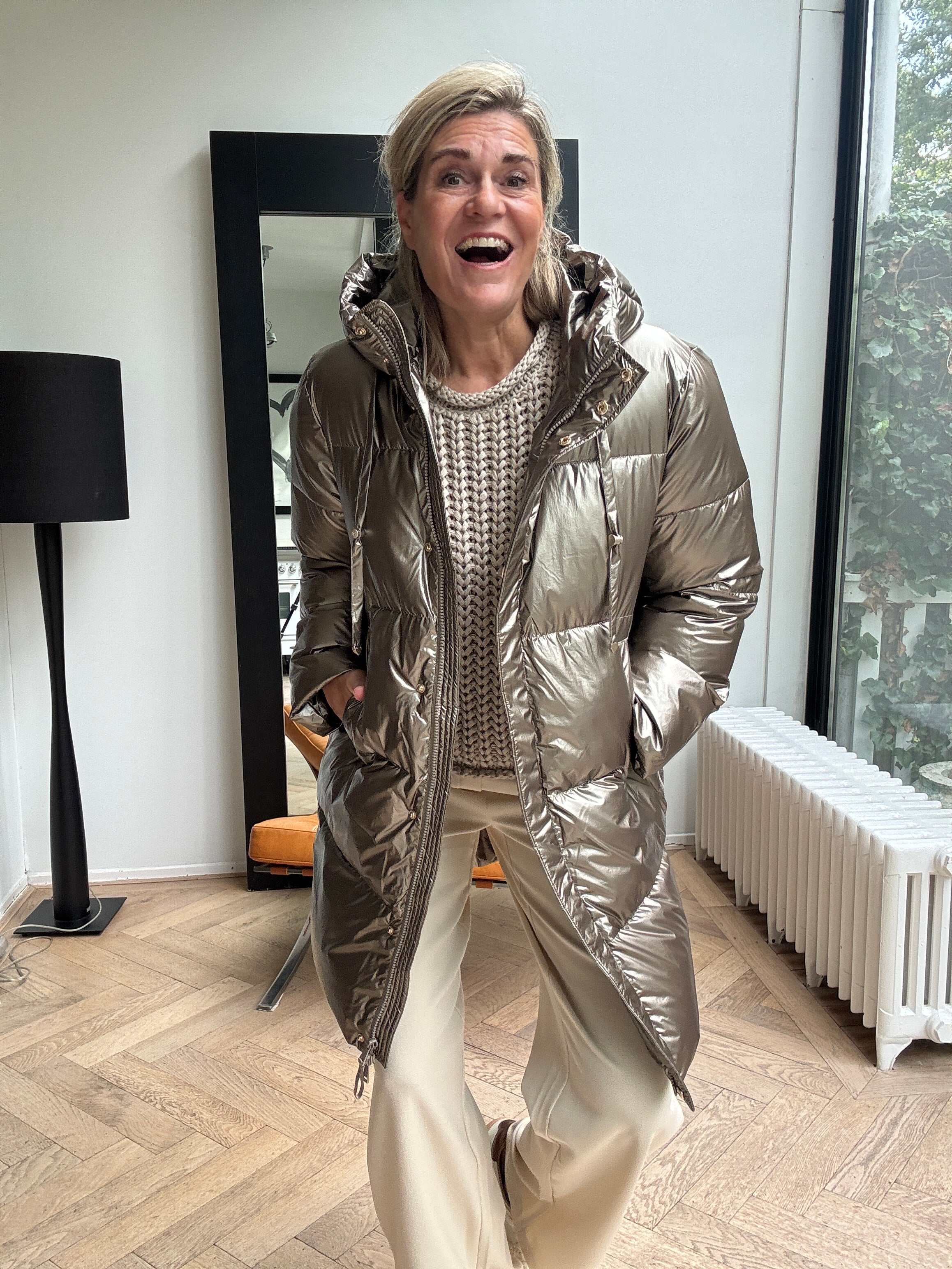 Jas - Tessie Coat Metallic - Nukus