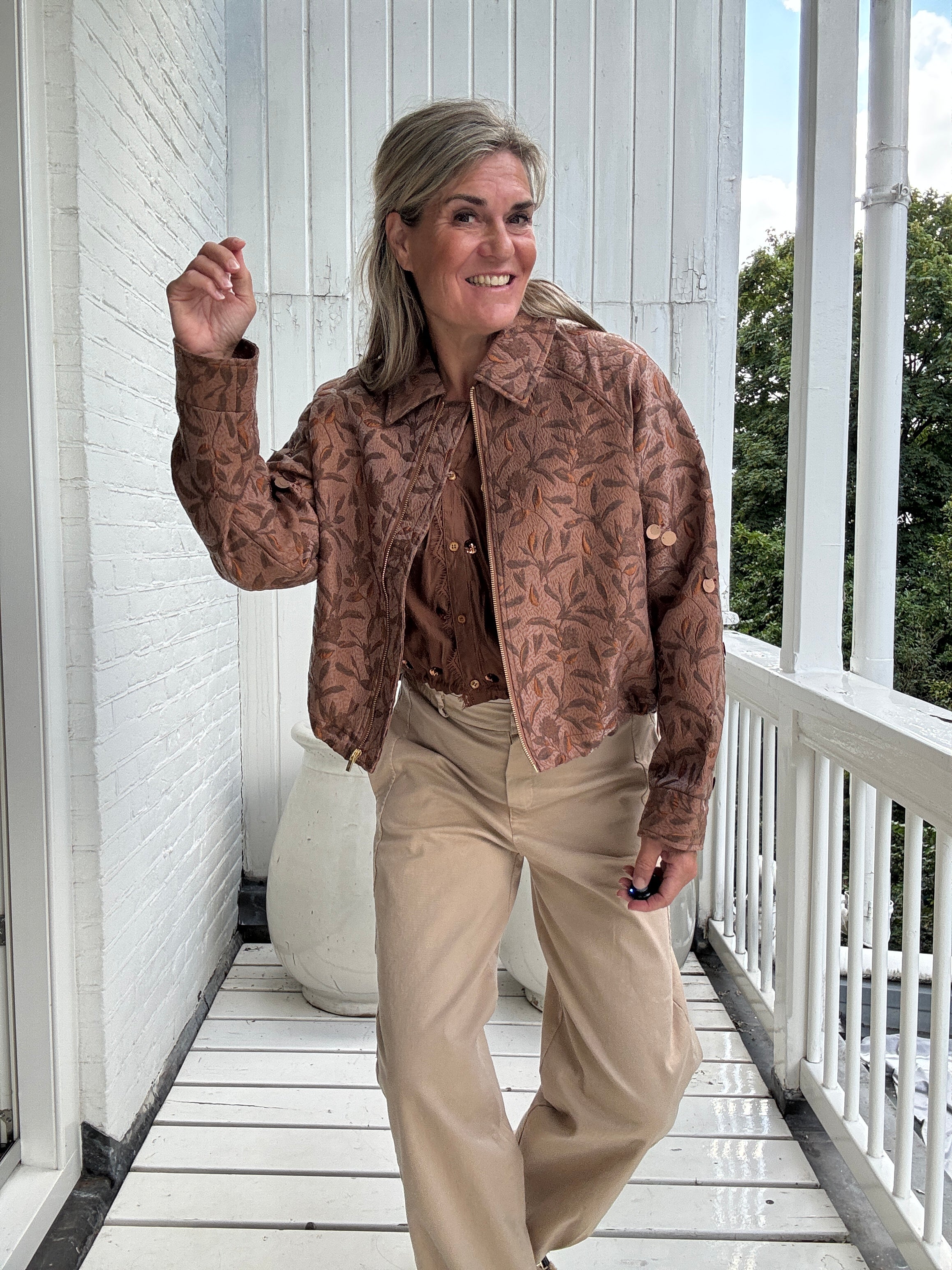 Jas - Daisey Jacket Flower - Nukus