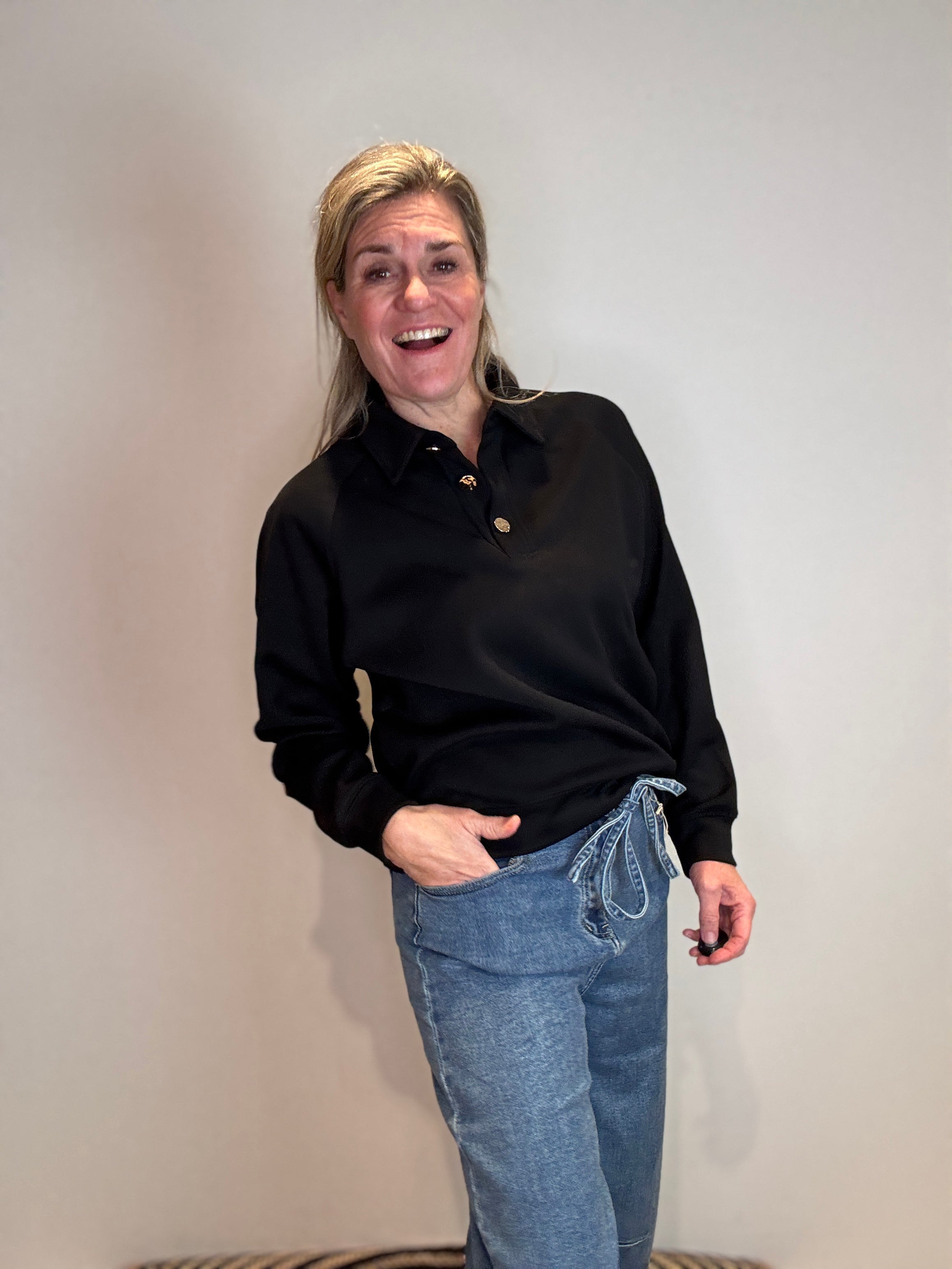 Top lange mouw - Malou