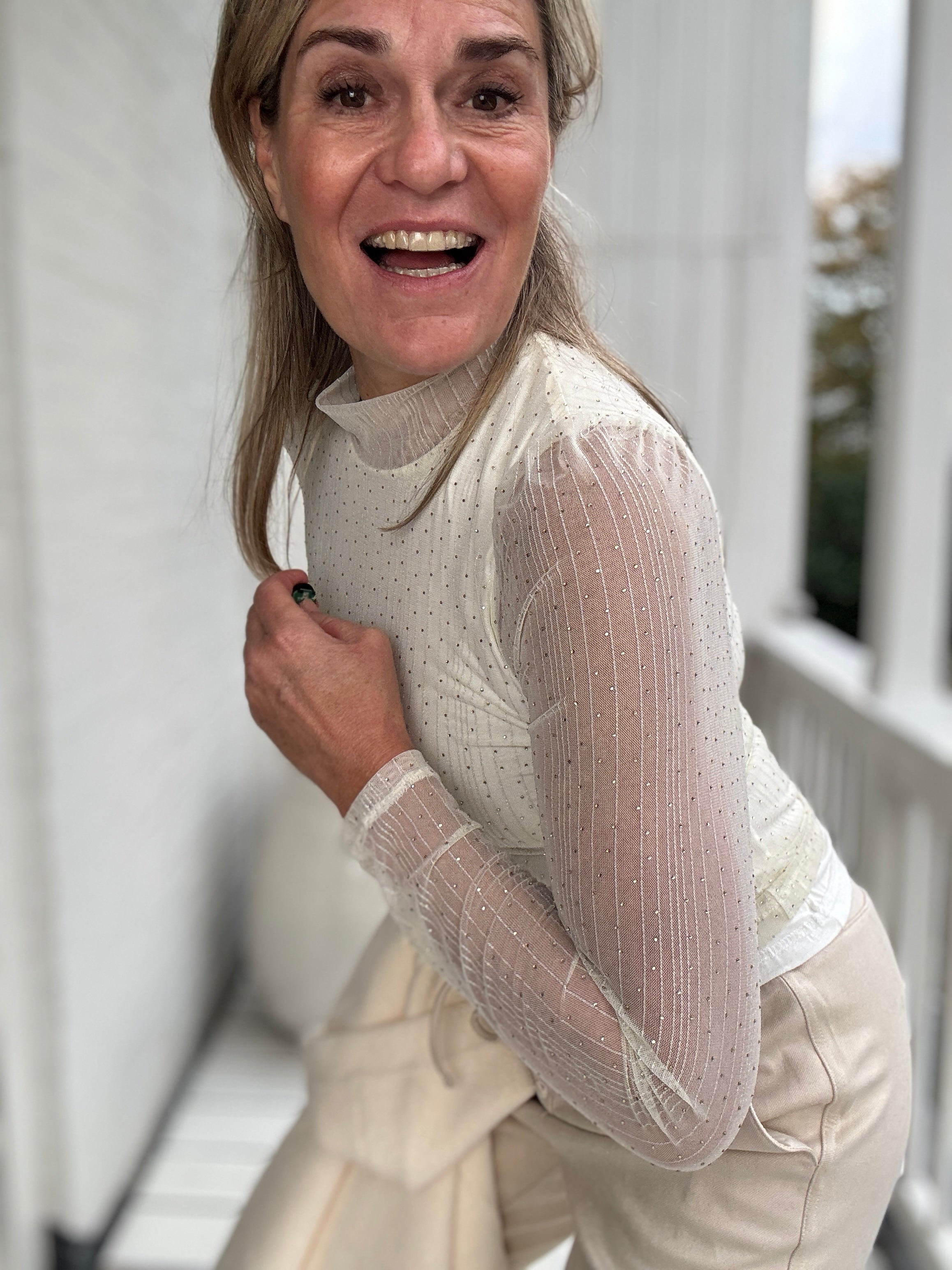 Puck Top Strass - NUKUS