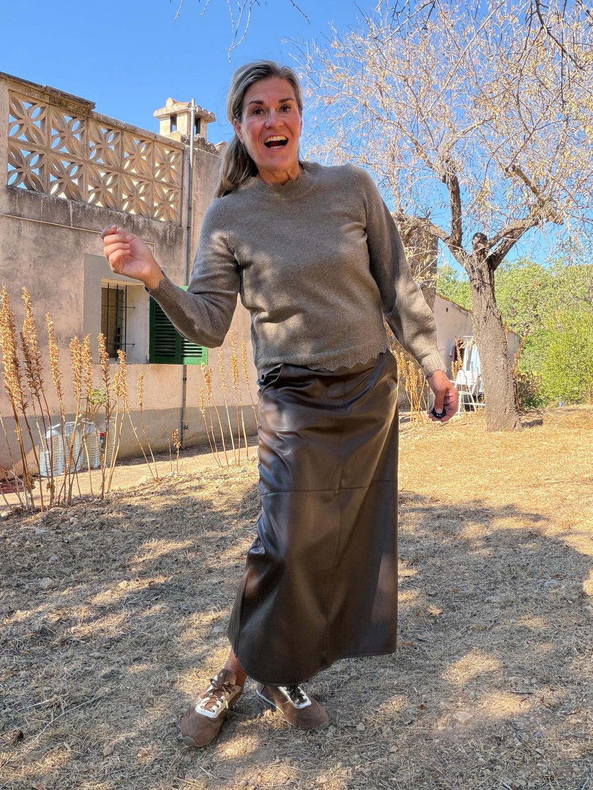Trui - NIKOLINA O-NECK LS KNIT TOP - NOOS - VILA