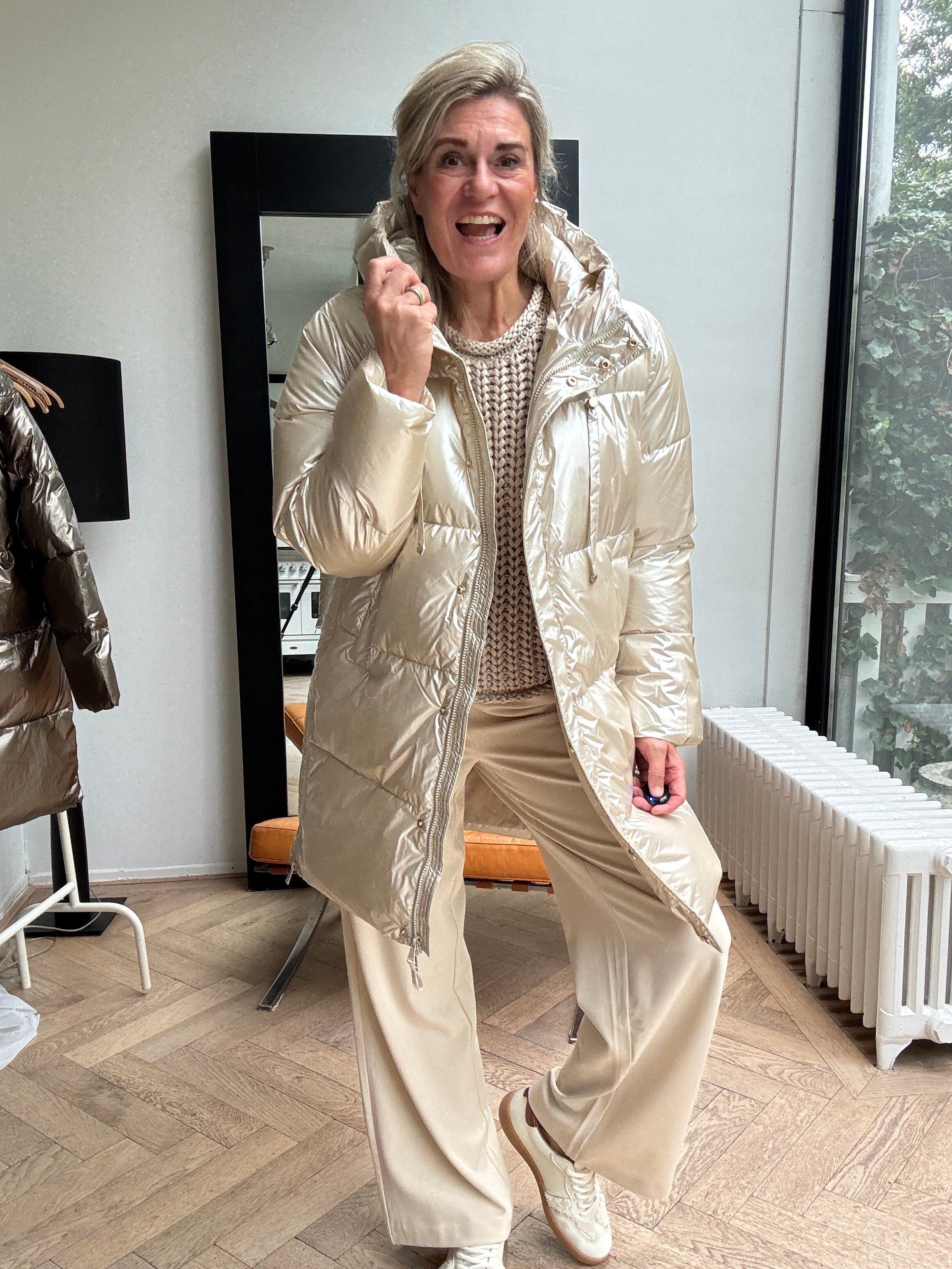 Jas - Tessie Coat Metallic - Nukus