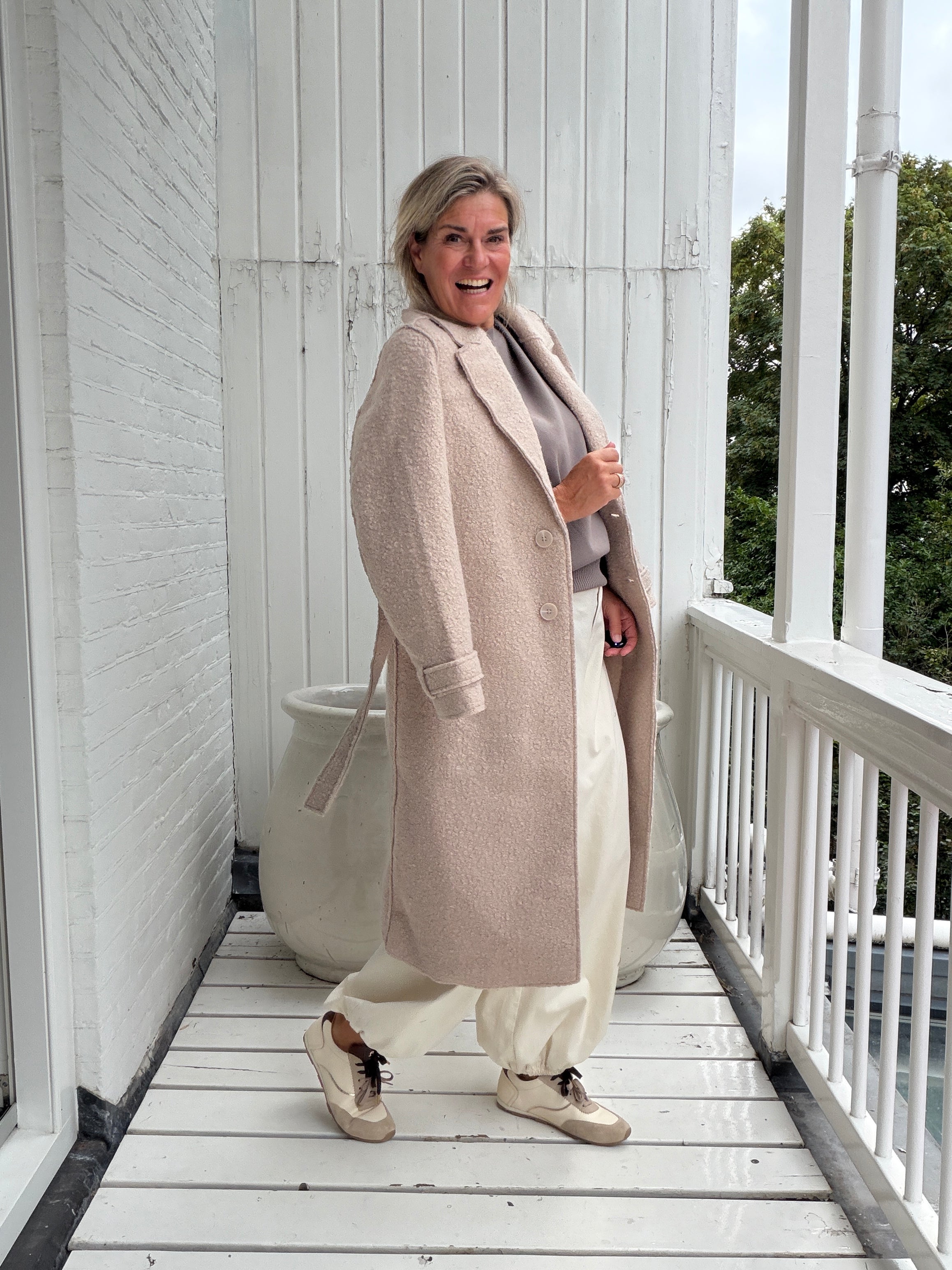 Jas - Mace Coat Boucle - Nukus