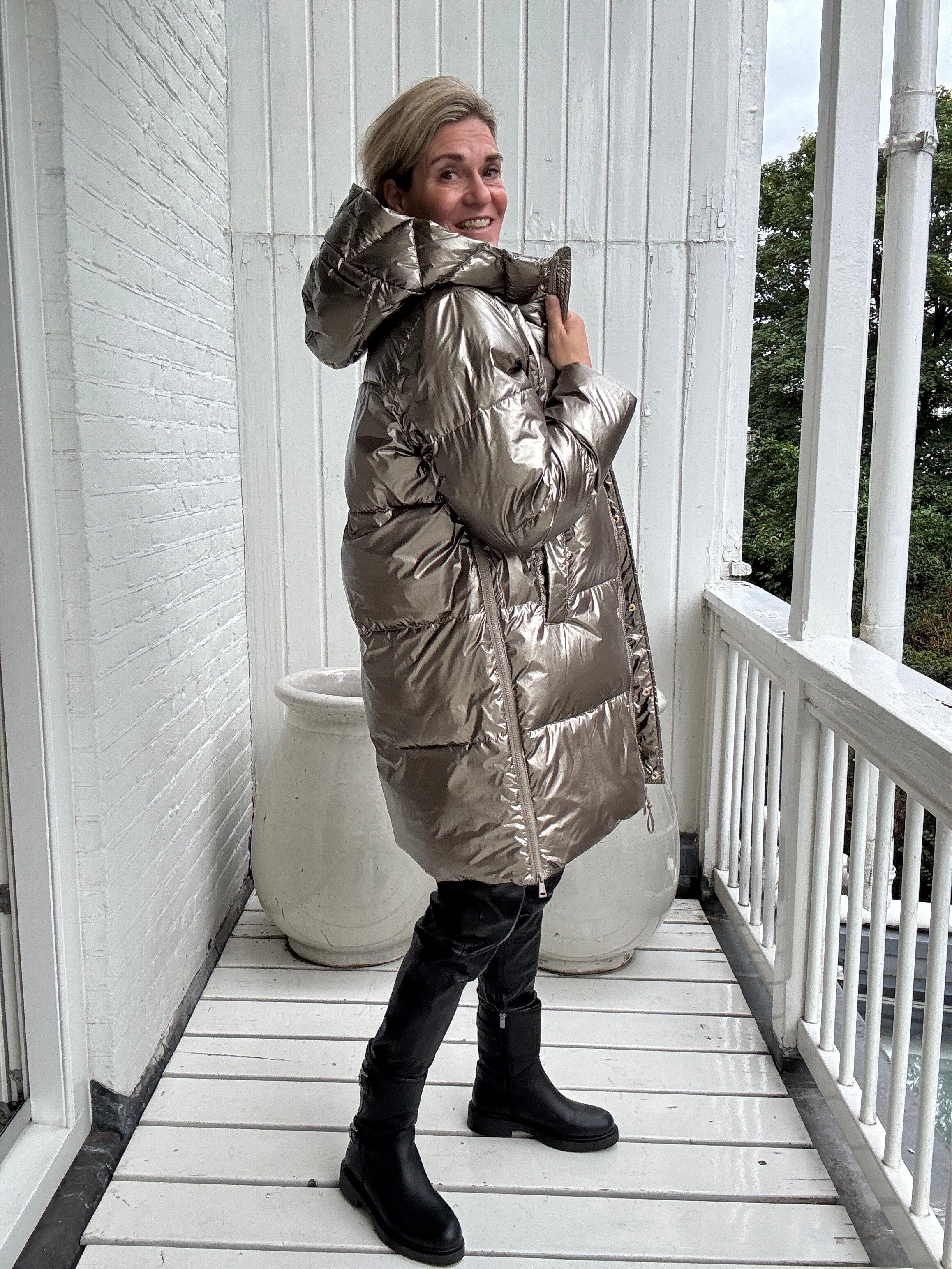 Jas - Tessie Coat Metallic - Nukus
