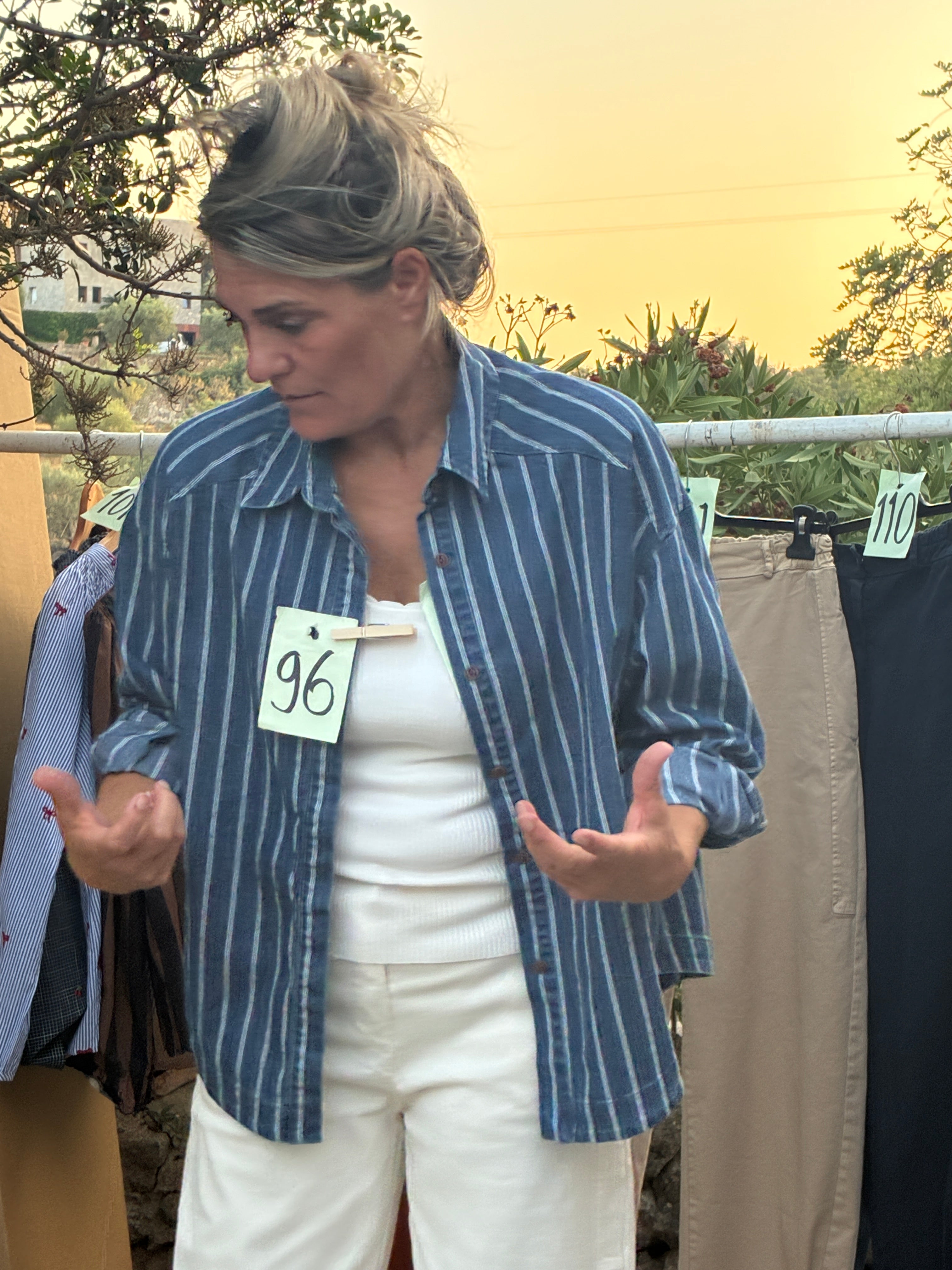 Denim blouse - Tara