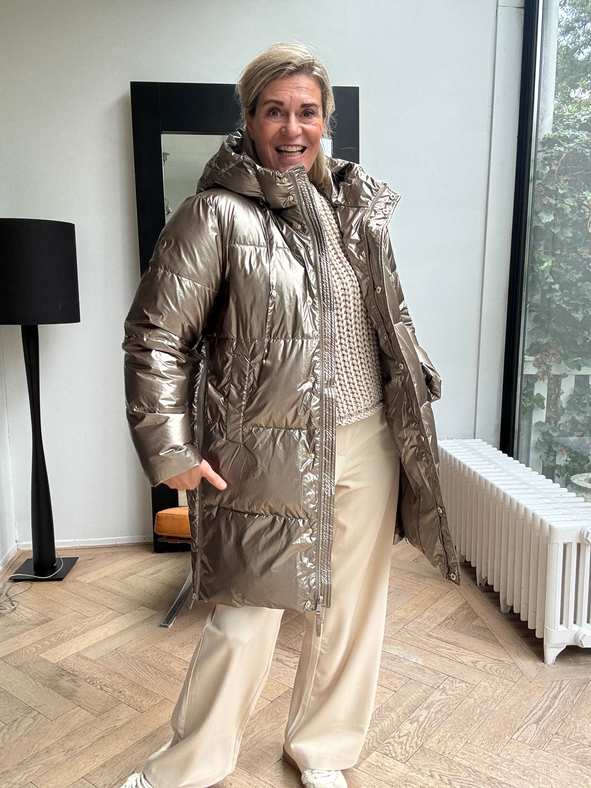 Jas - Tessie Coat Metallic - Nukus