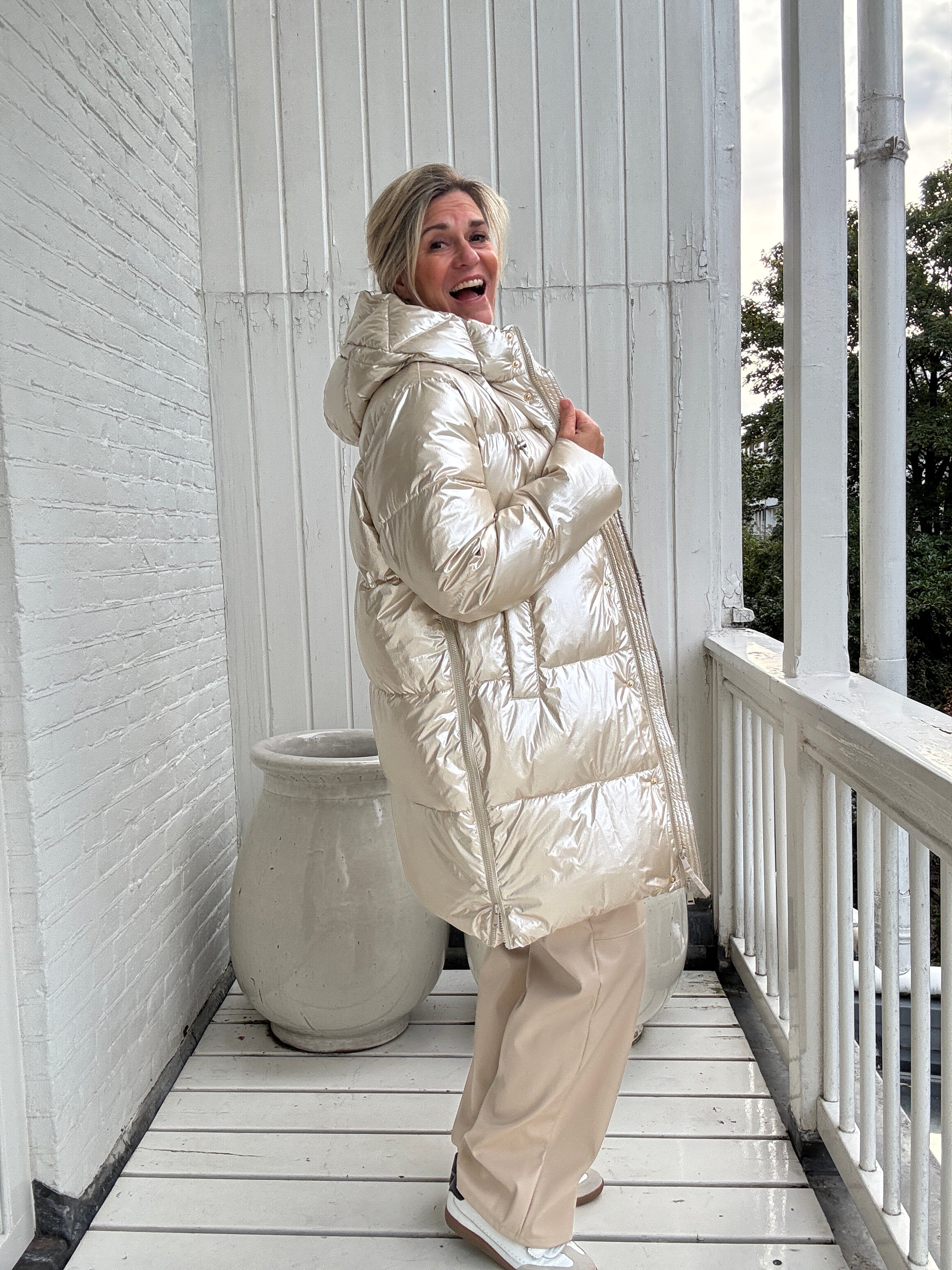 Jas - Tessie Coat Metallic - Nukus