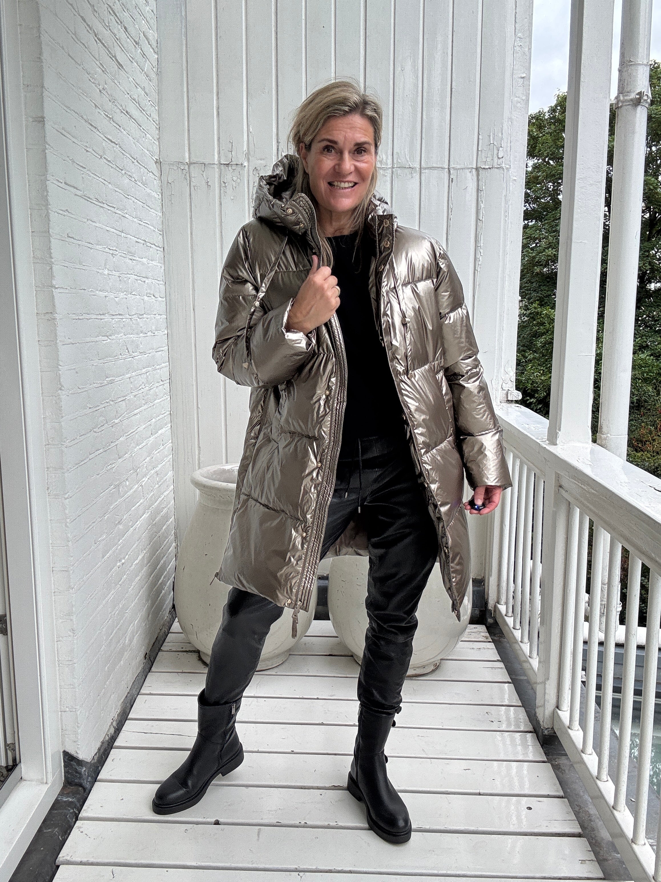 Jas - Tessie Coat Metallic - Nukus