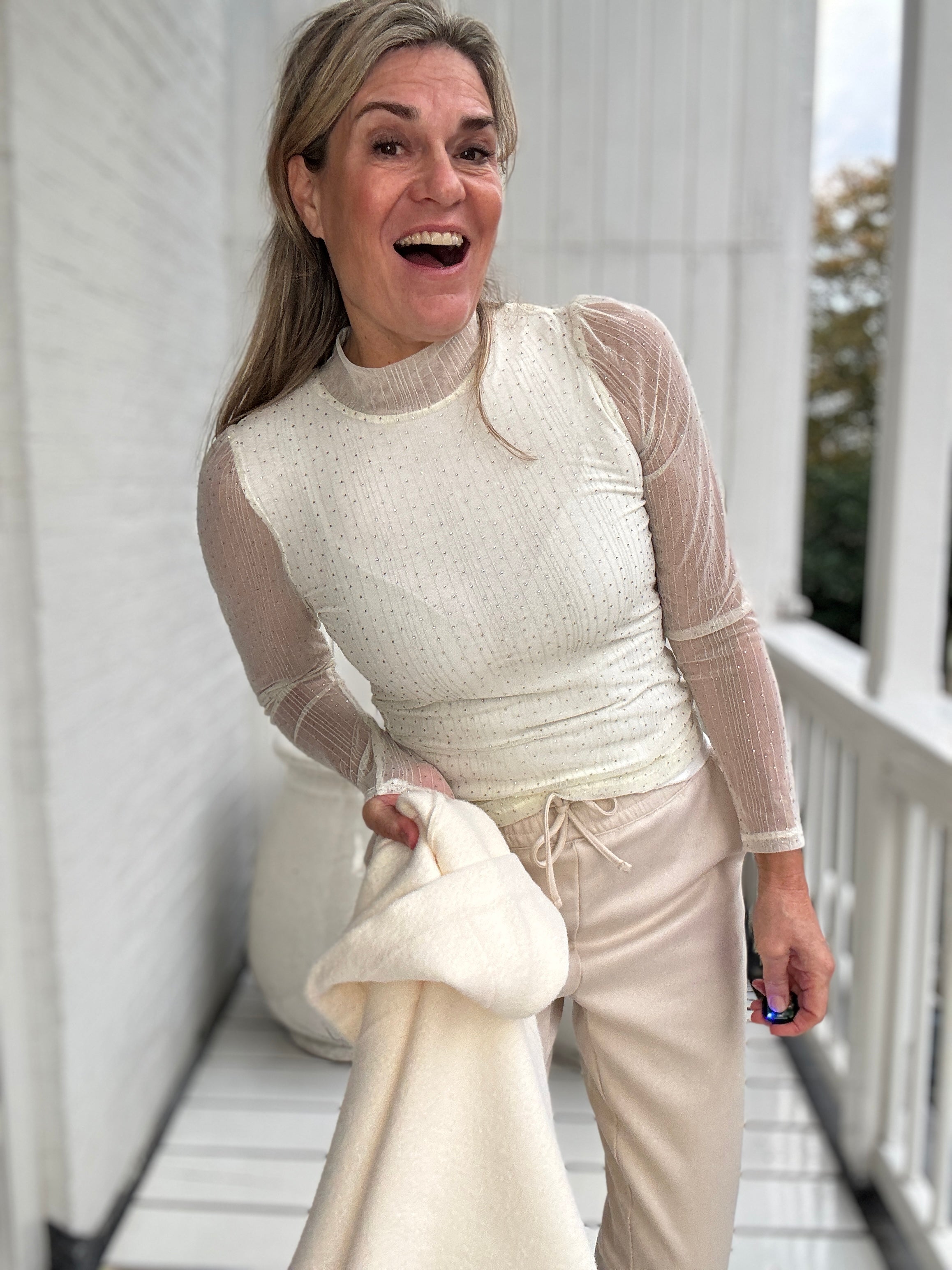 Puck Top Strass - NUKUS