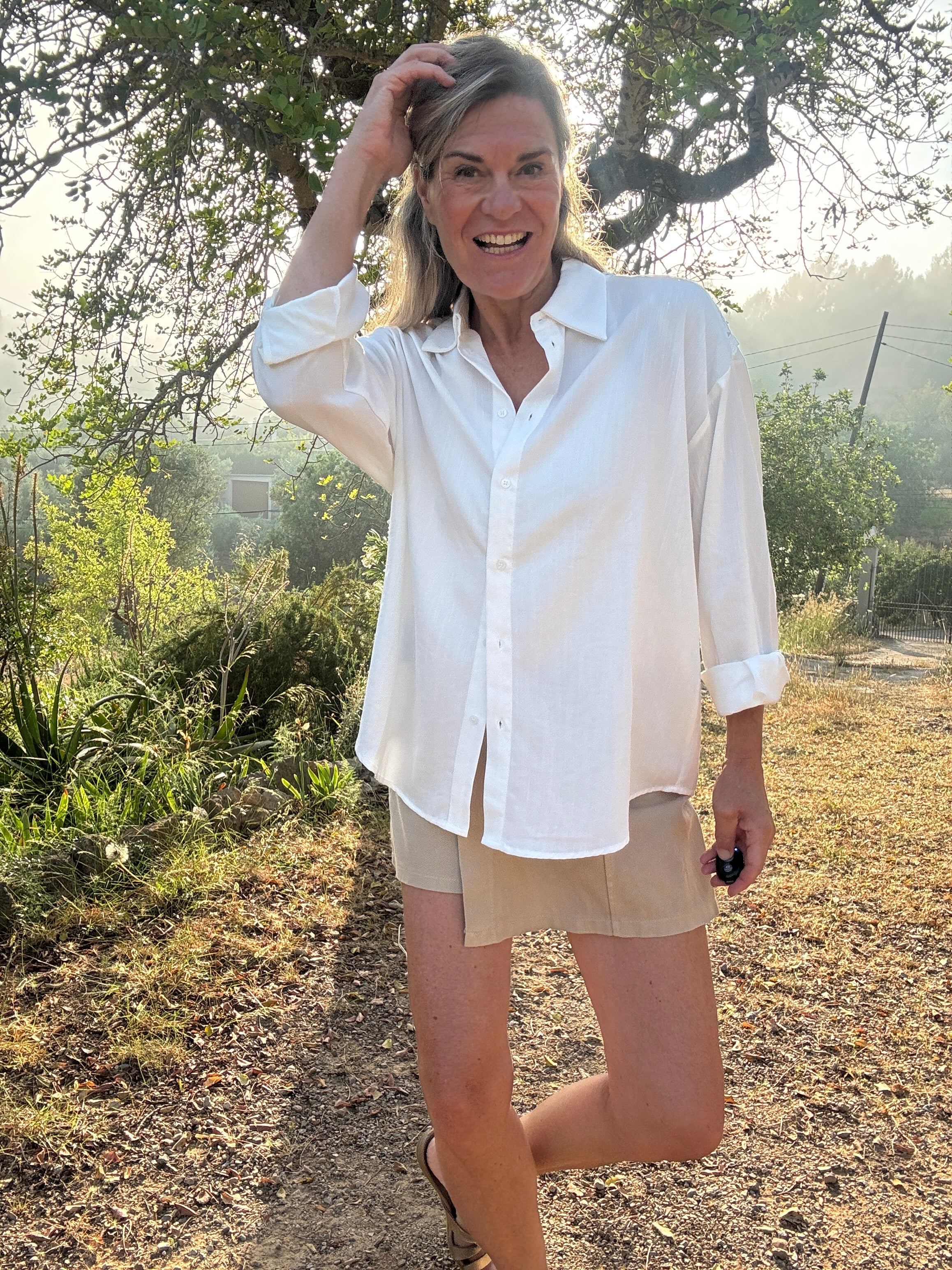 Blouse - CARLOTA LS SHIRT - VILA