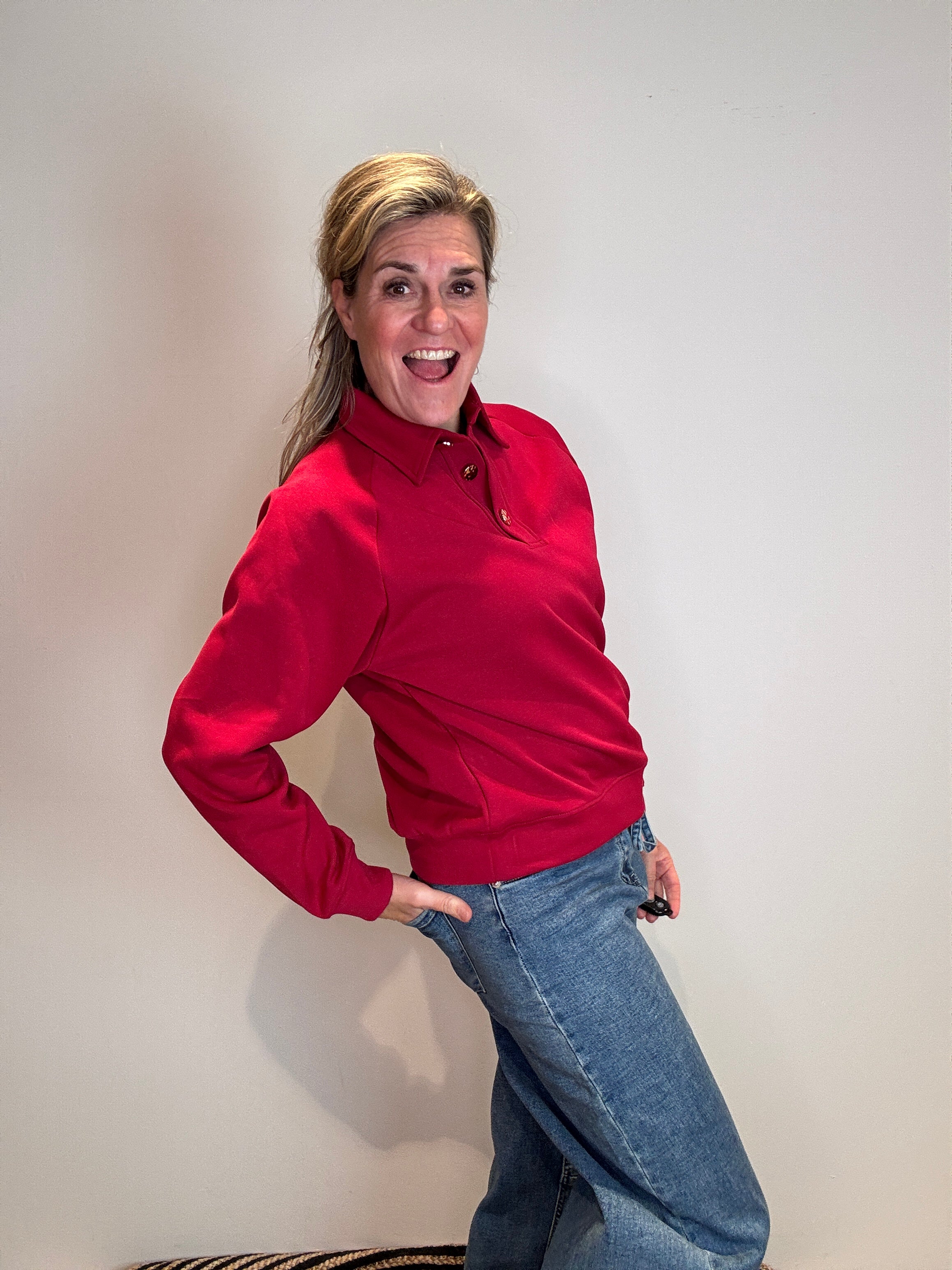 Top lange mouw - Malou