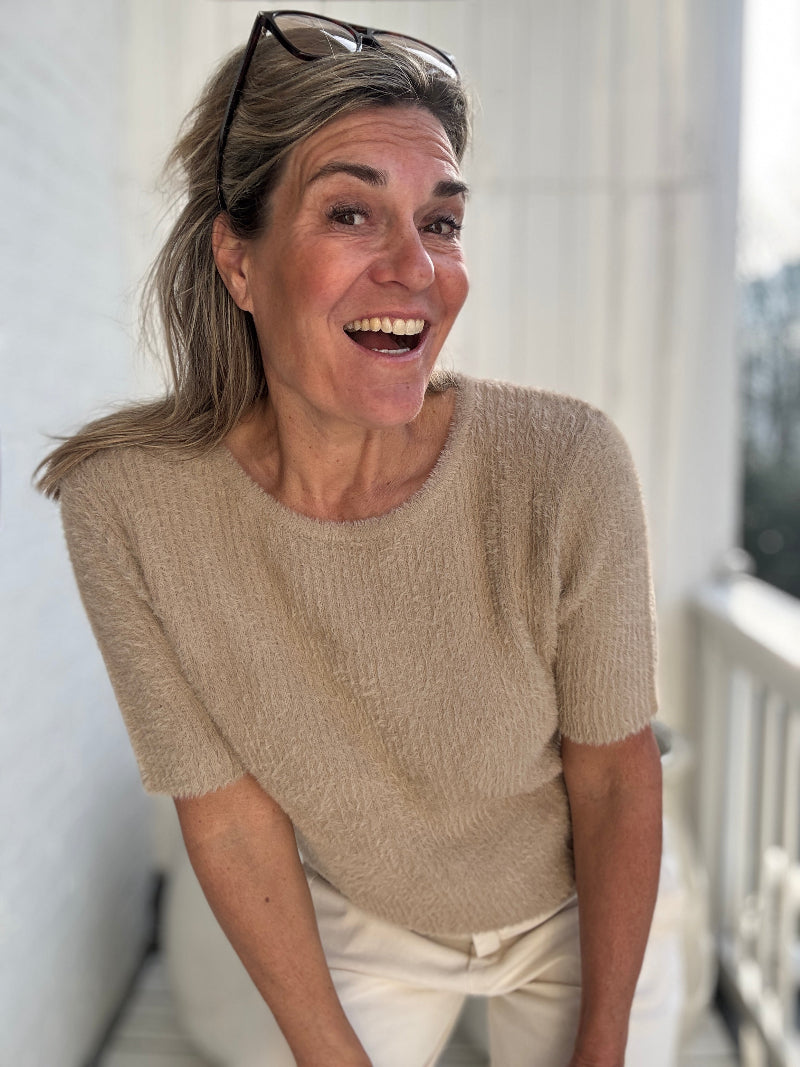 Trui korte mouw - Anna - Cartouche by Suus