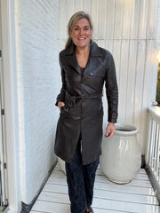 Leren jas - Liya - Mauritius