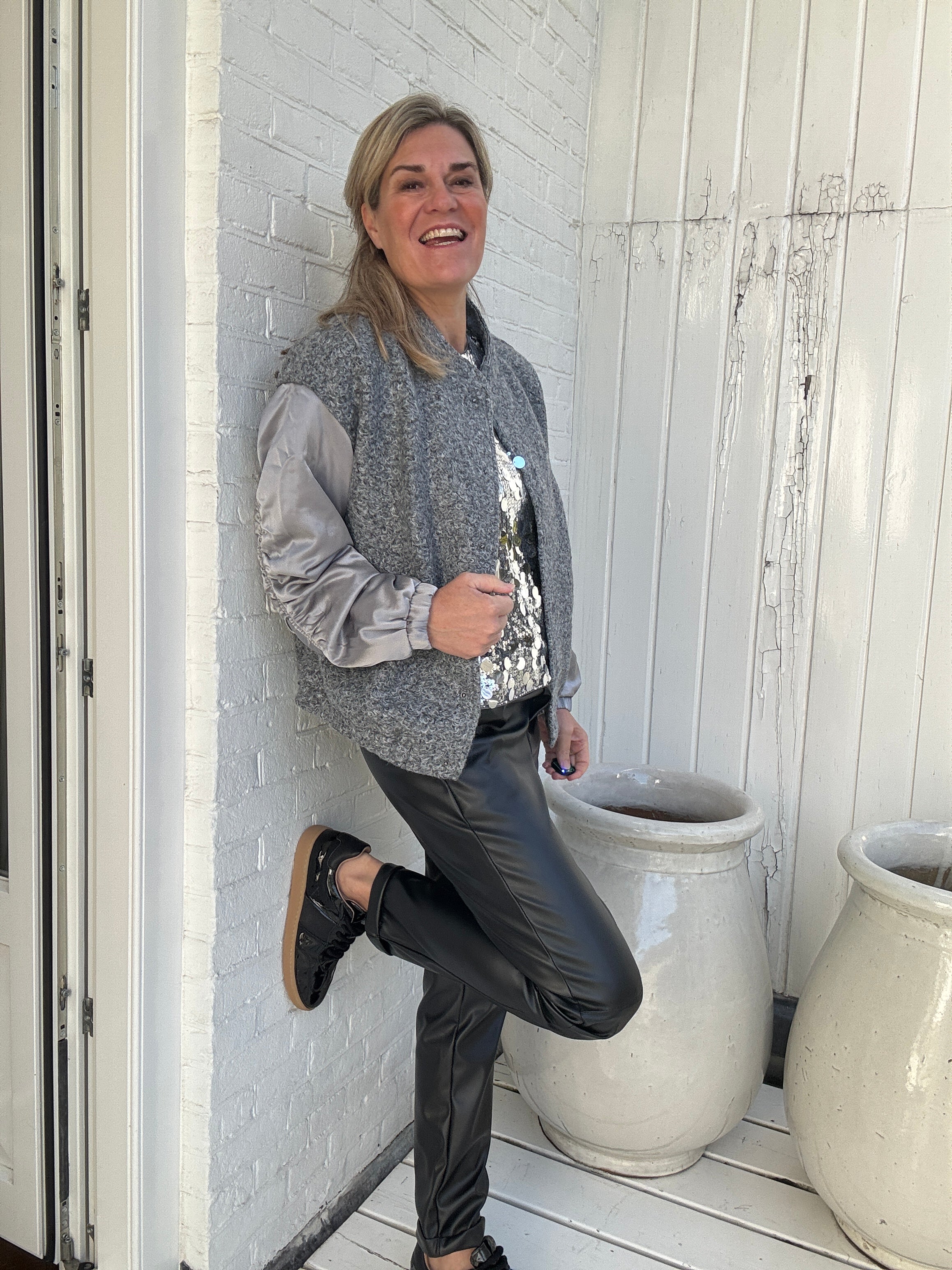 Baltimore Jacket Satin - NUKUS