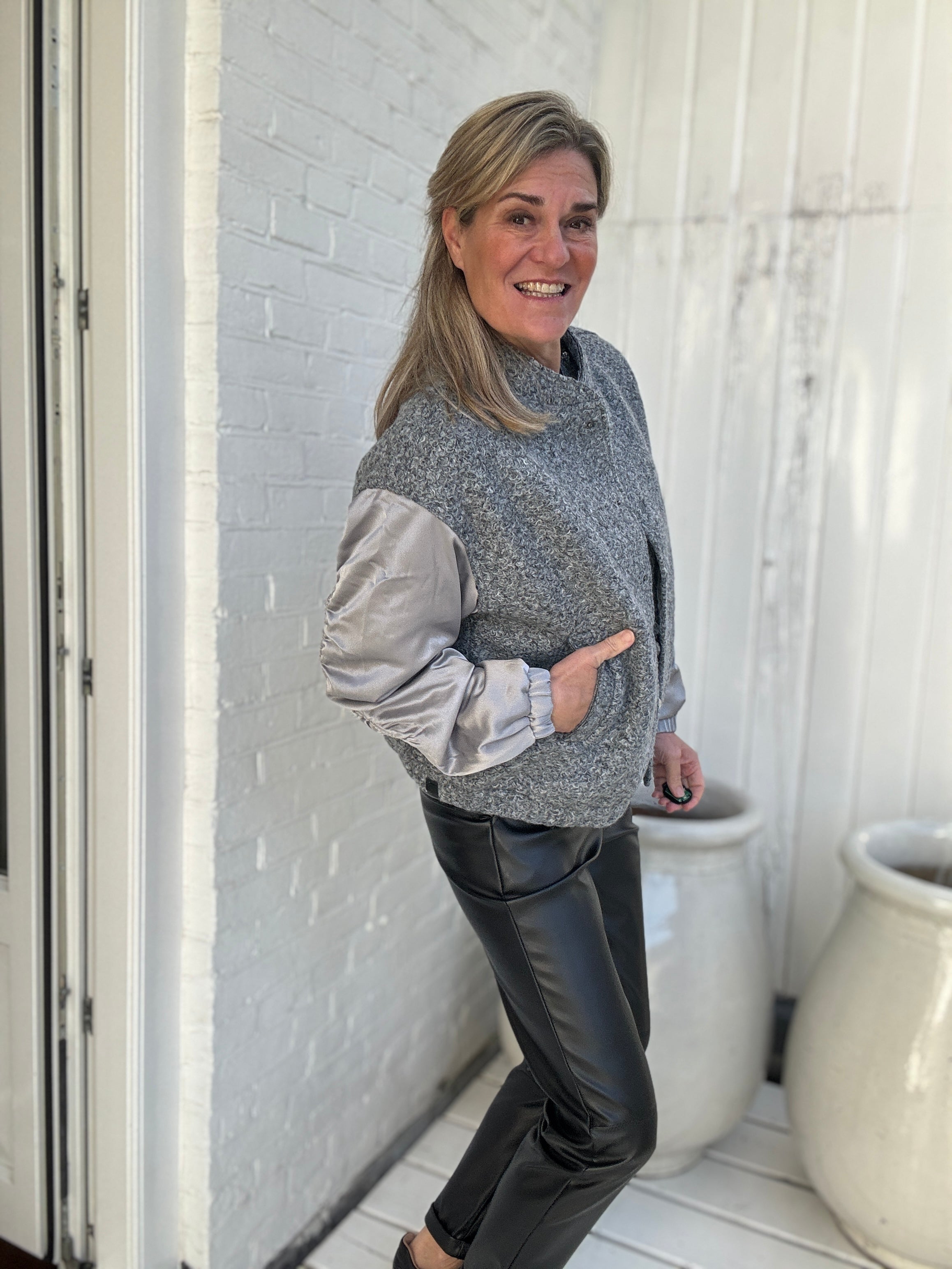 Baltimore Jacket Satin - NUKUS