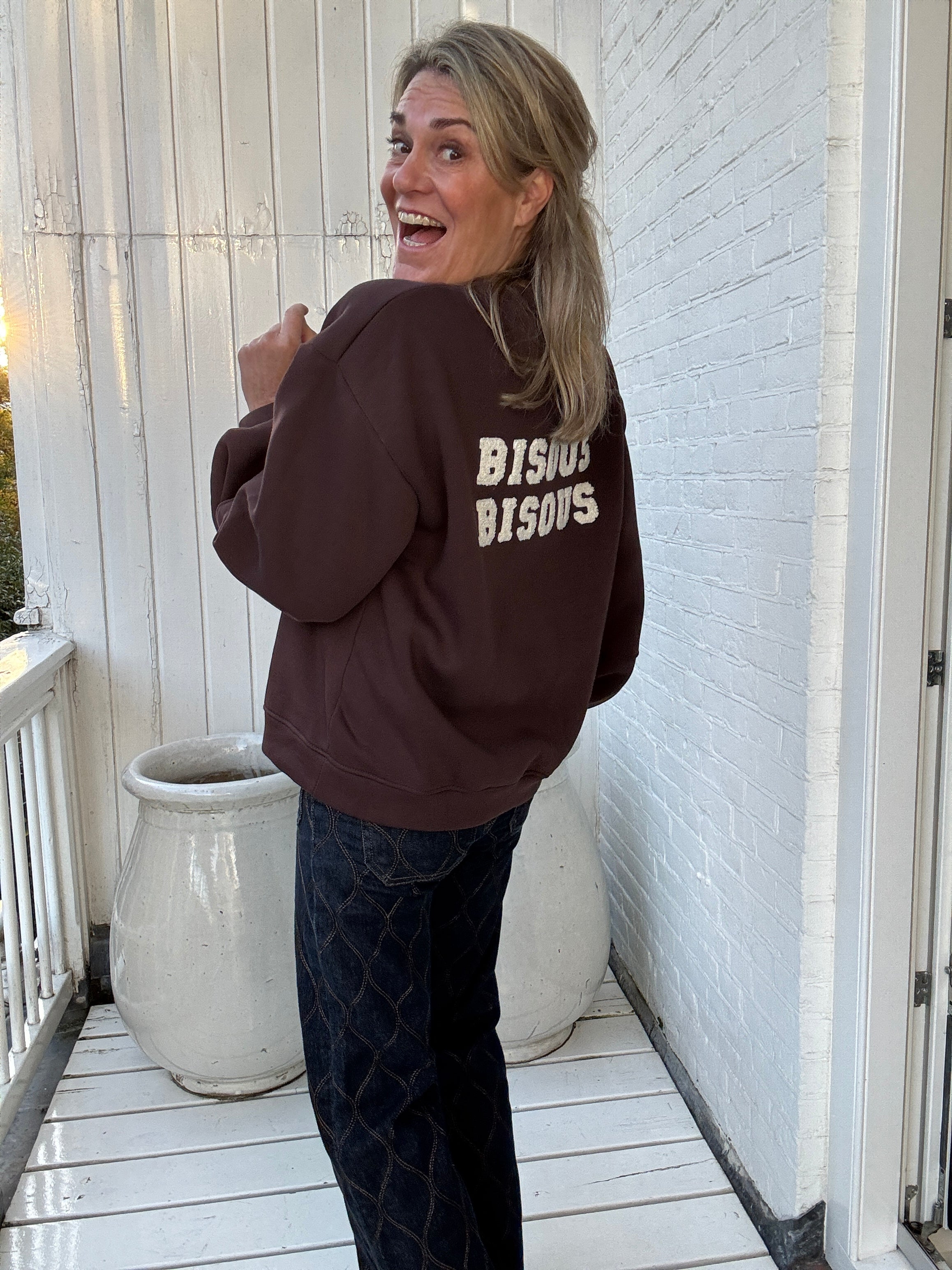 Sweater - Sweet Bisous - Cartouche by Suus