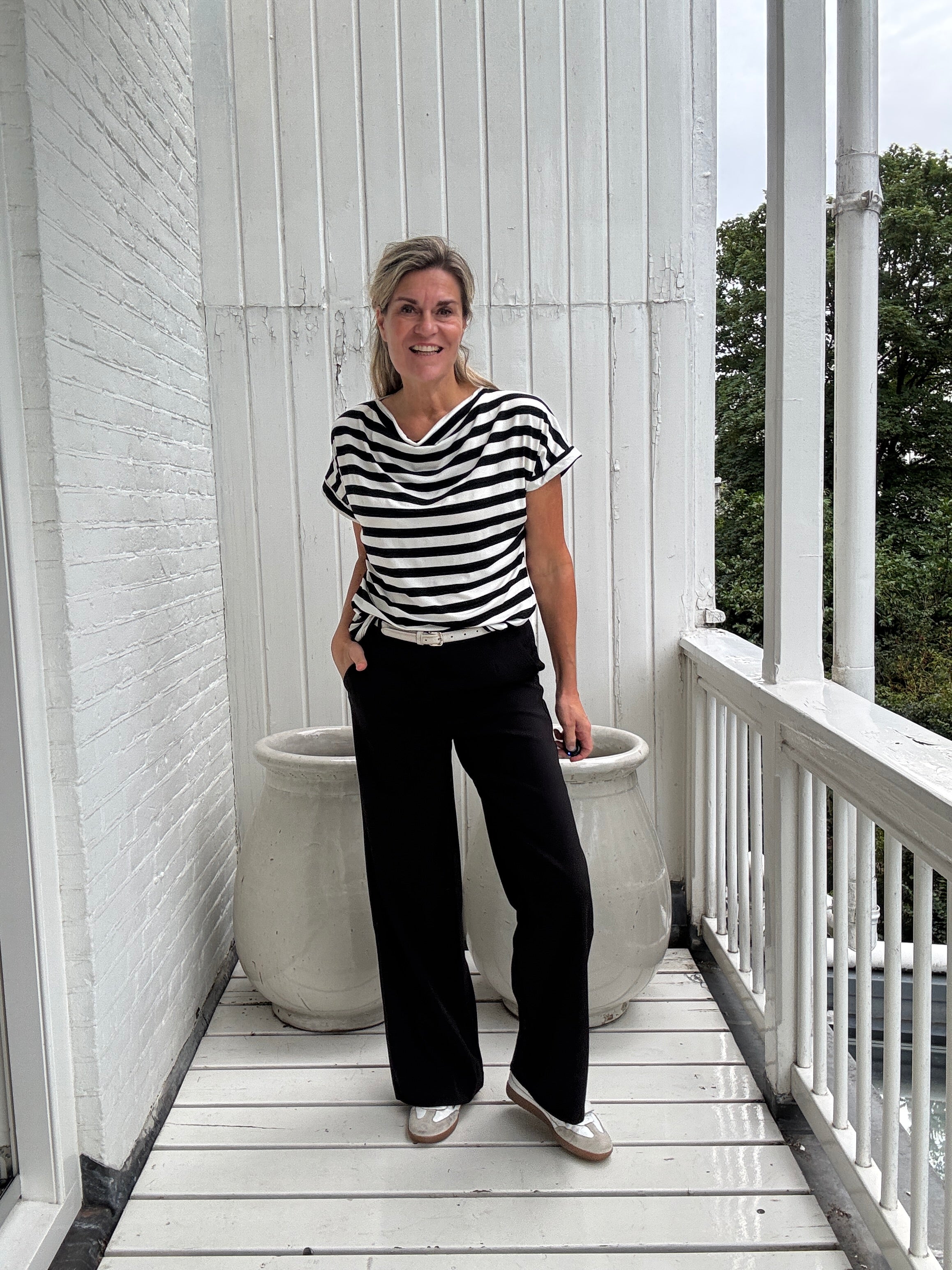 Broek - Varone HW Wide Pant - Vila