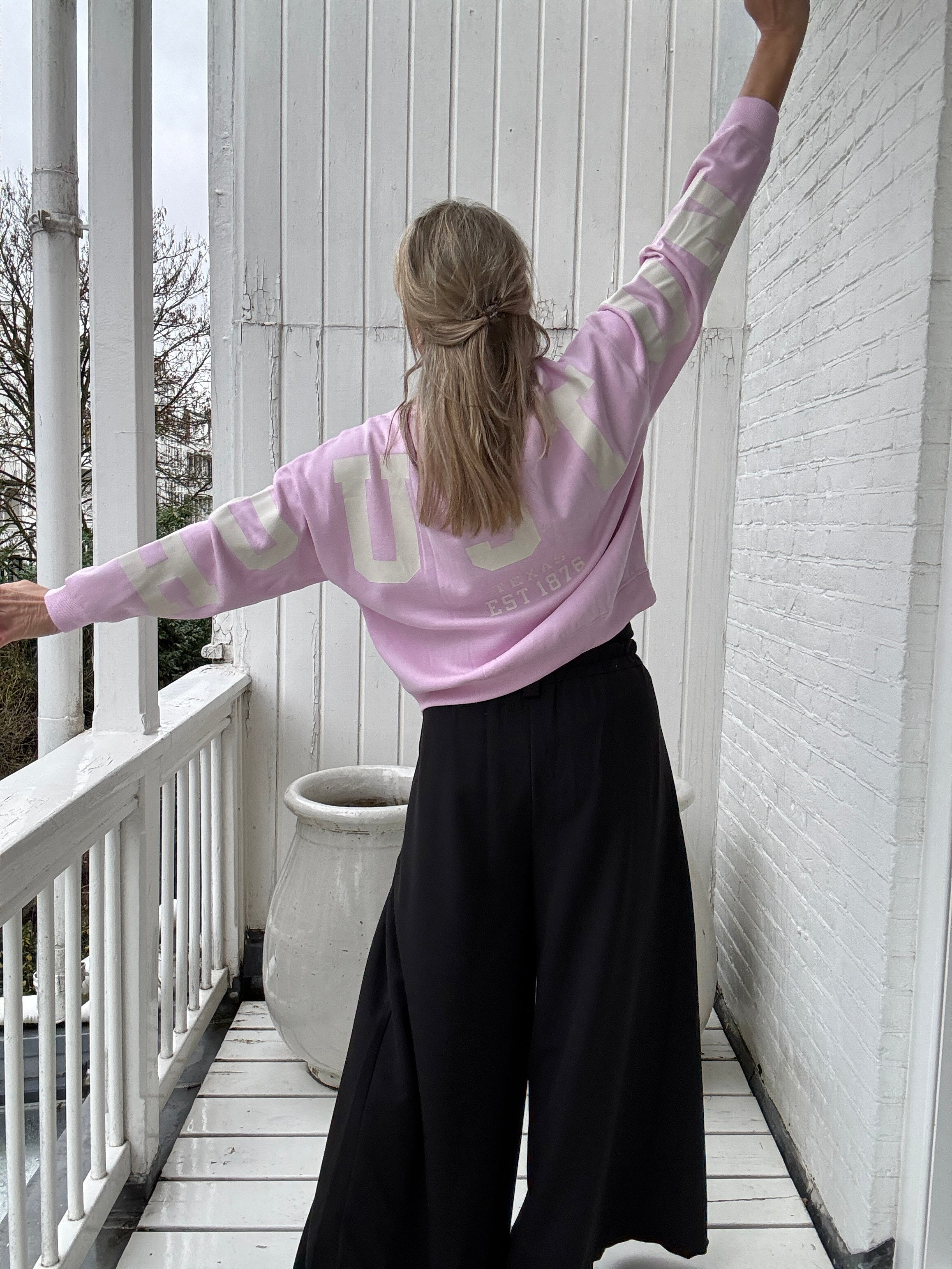 Sweater - SWEAT LS BACK/SLEEVE PRINT - Only