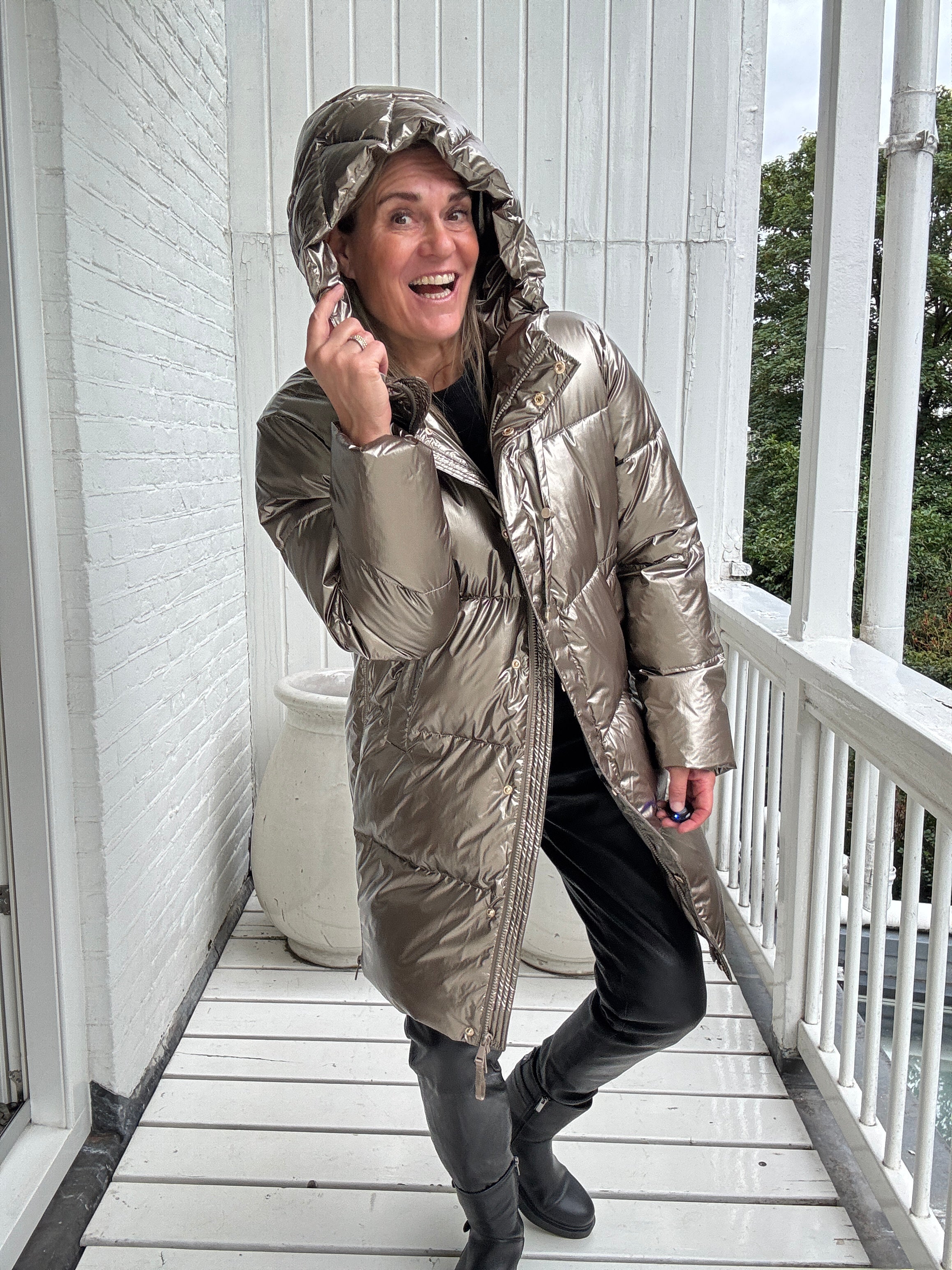 Jas - Tessie Coat Metallic - Nukus
