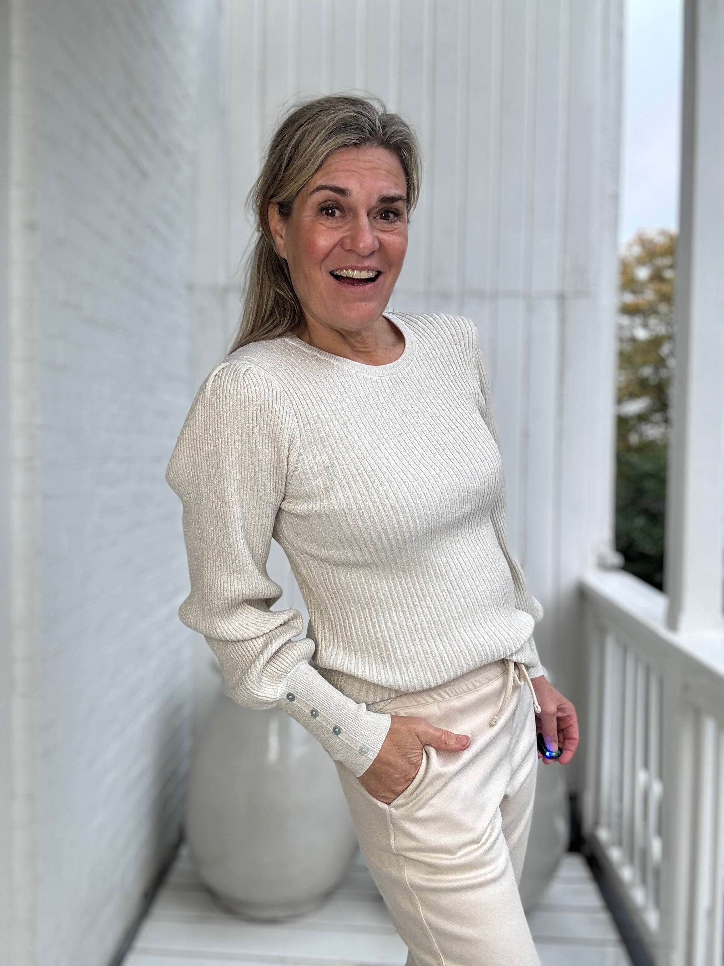 Mulberry Pullover Lurex - NUKUS