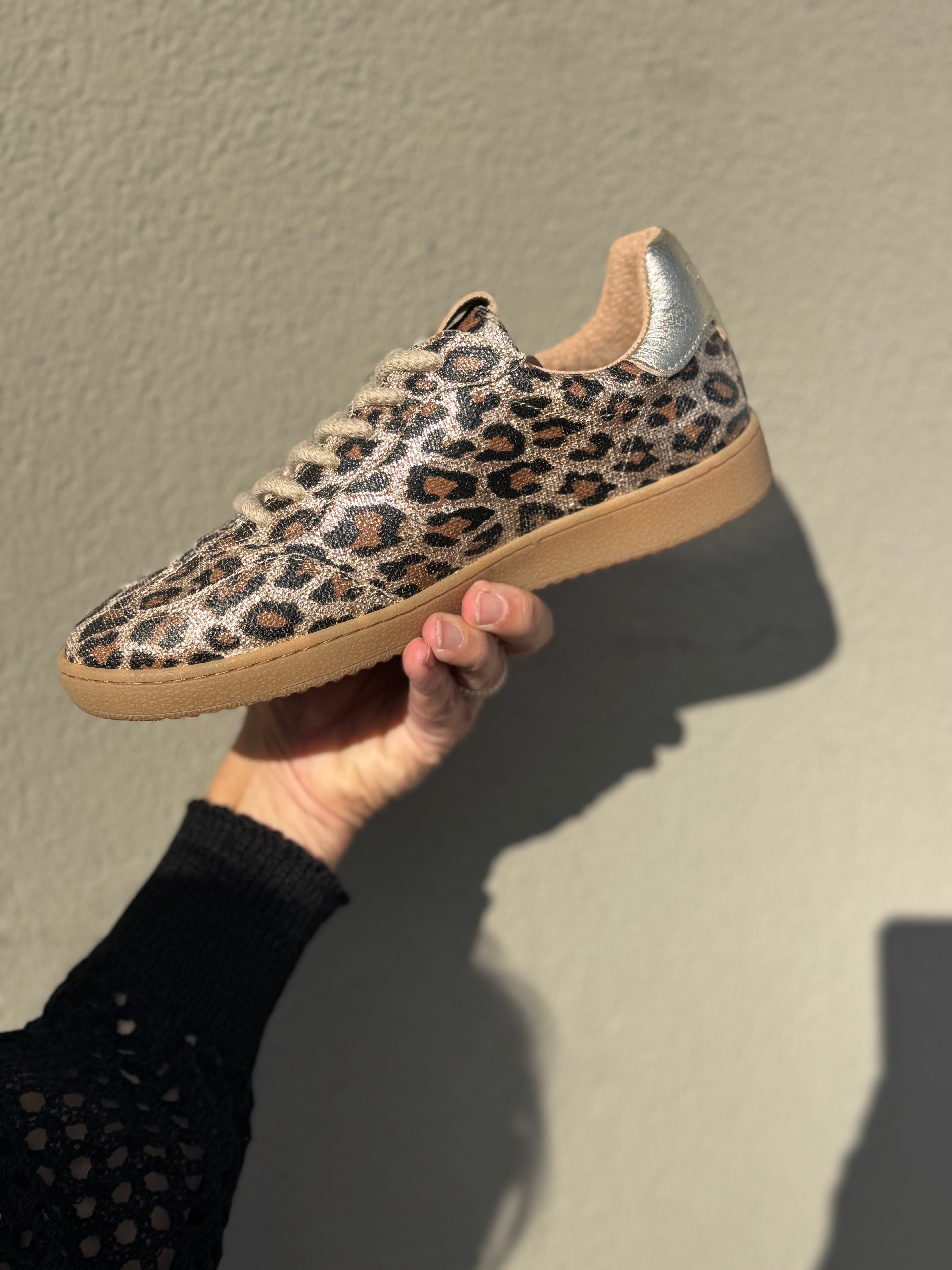 Sneakers - POONA leopard glimmer - DWRS