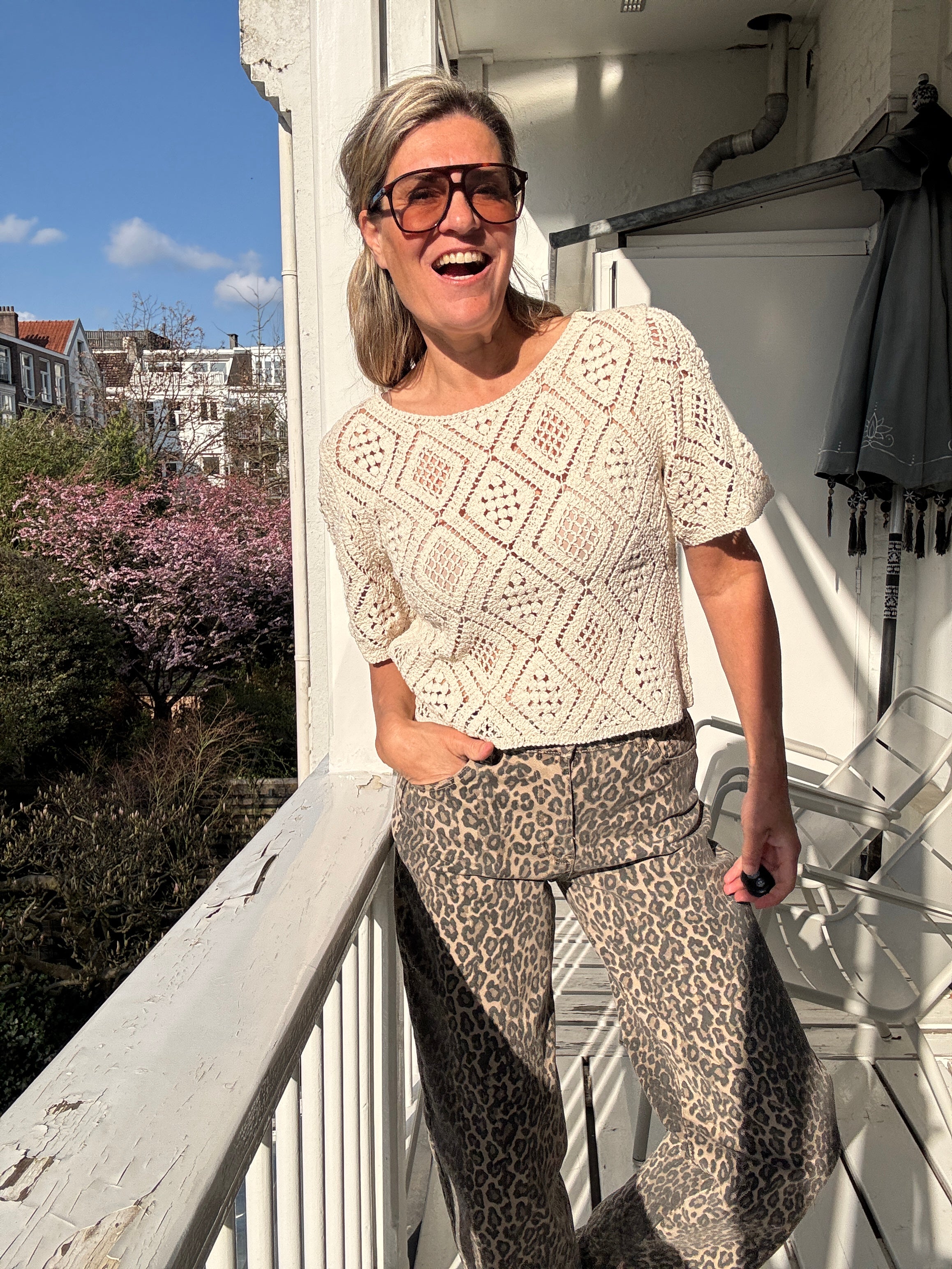 Top korte mouw - Elise