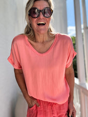 T-Shirt - Vlinder - Cartouche by Suus