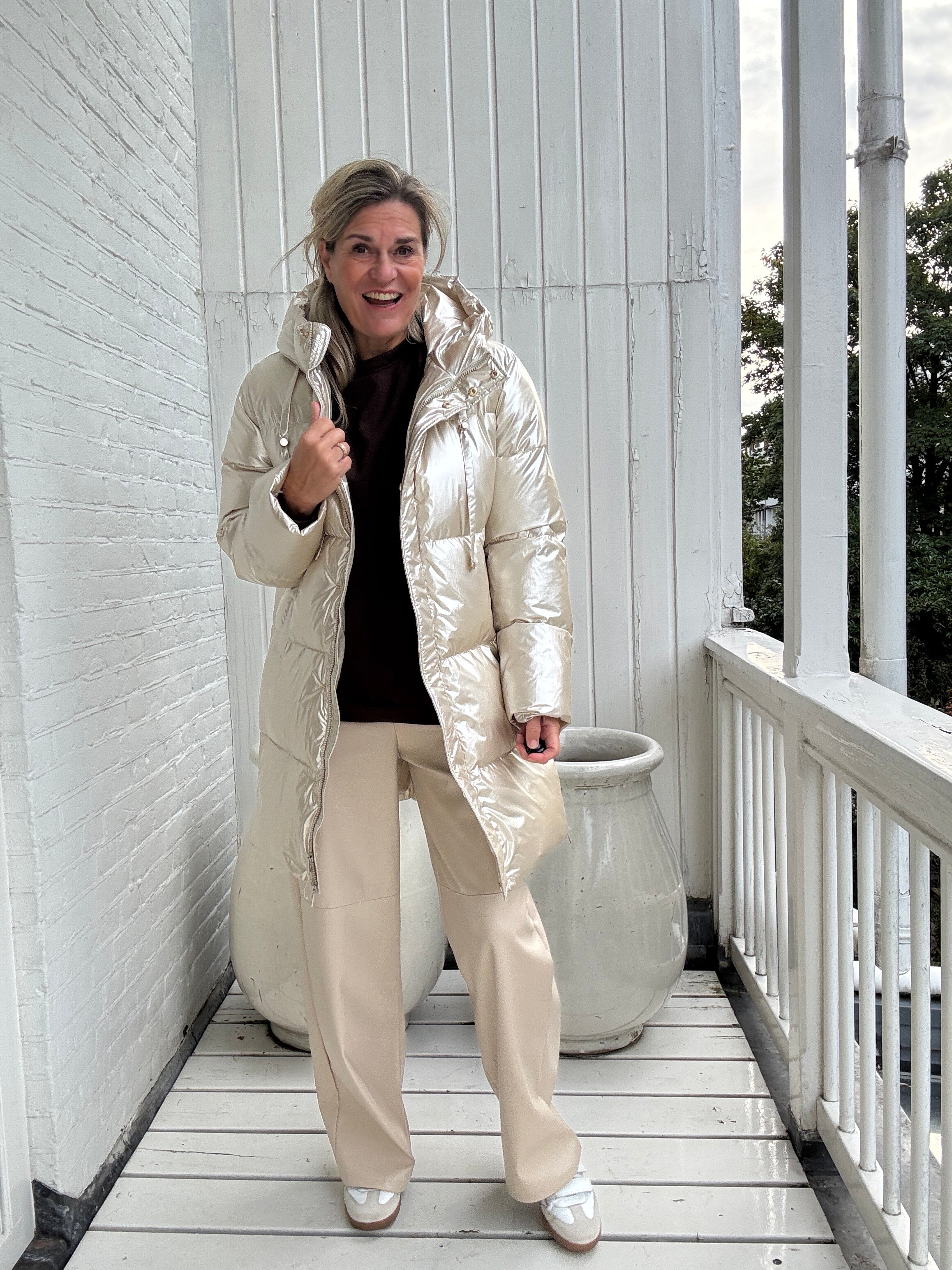 Jas - Tessie Coat Metallic - Nukus