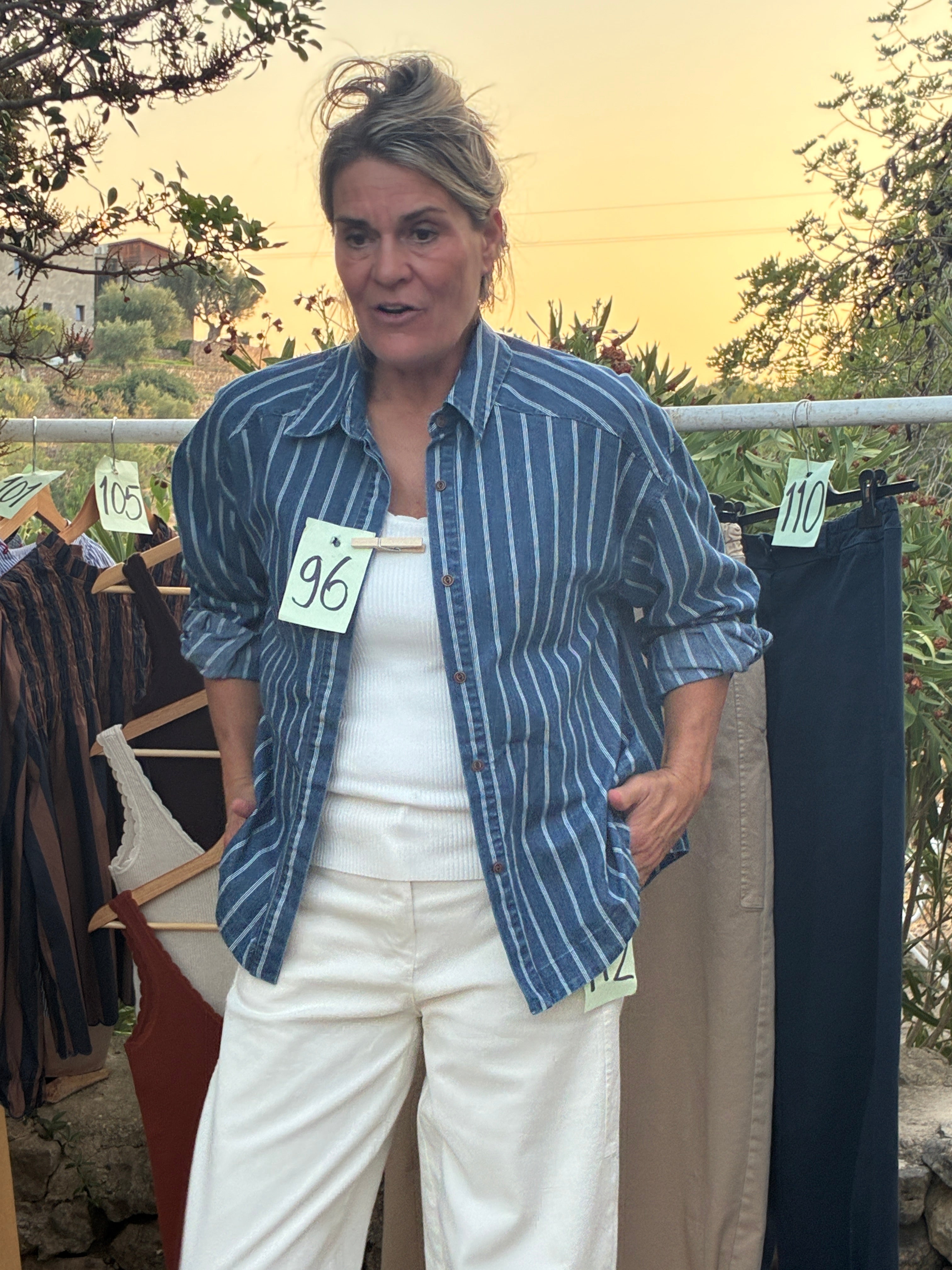 Denim blouse - Tara