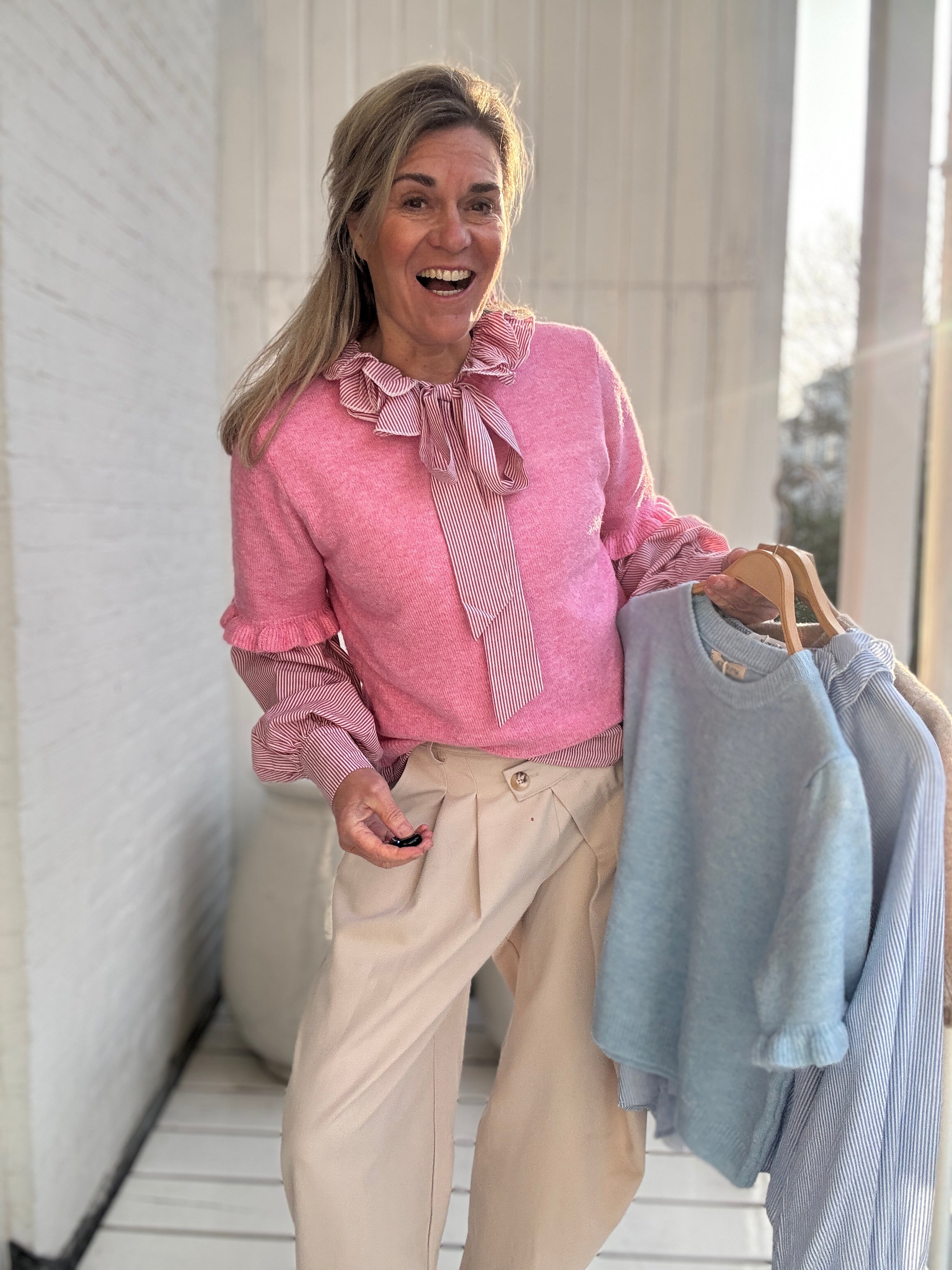 Trui korte mouw  - Lana