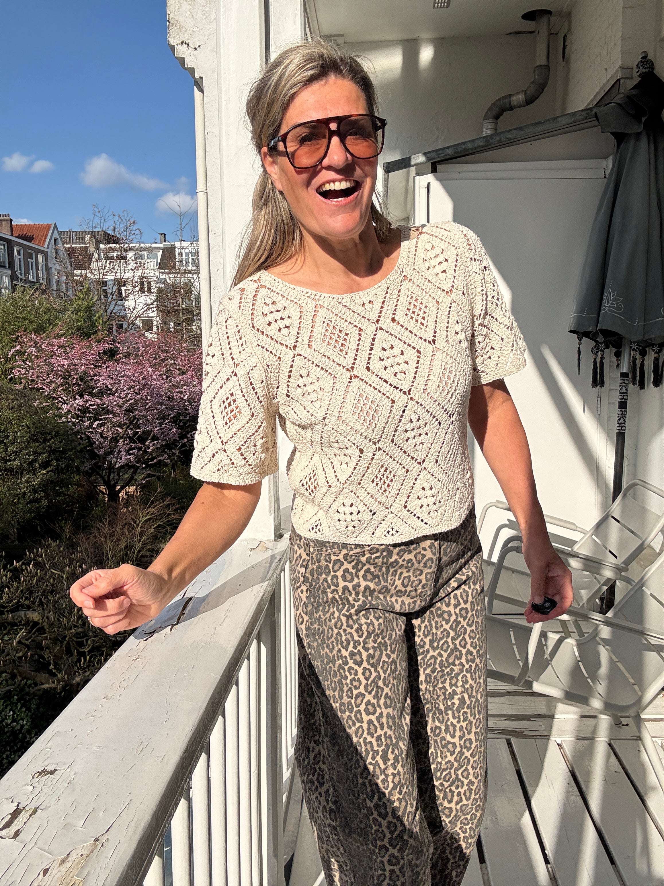 Top korte mouw - Elise