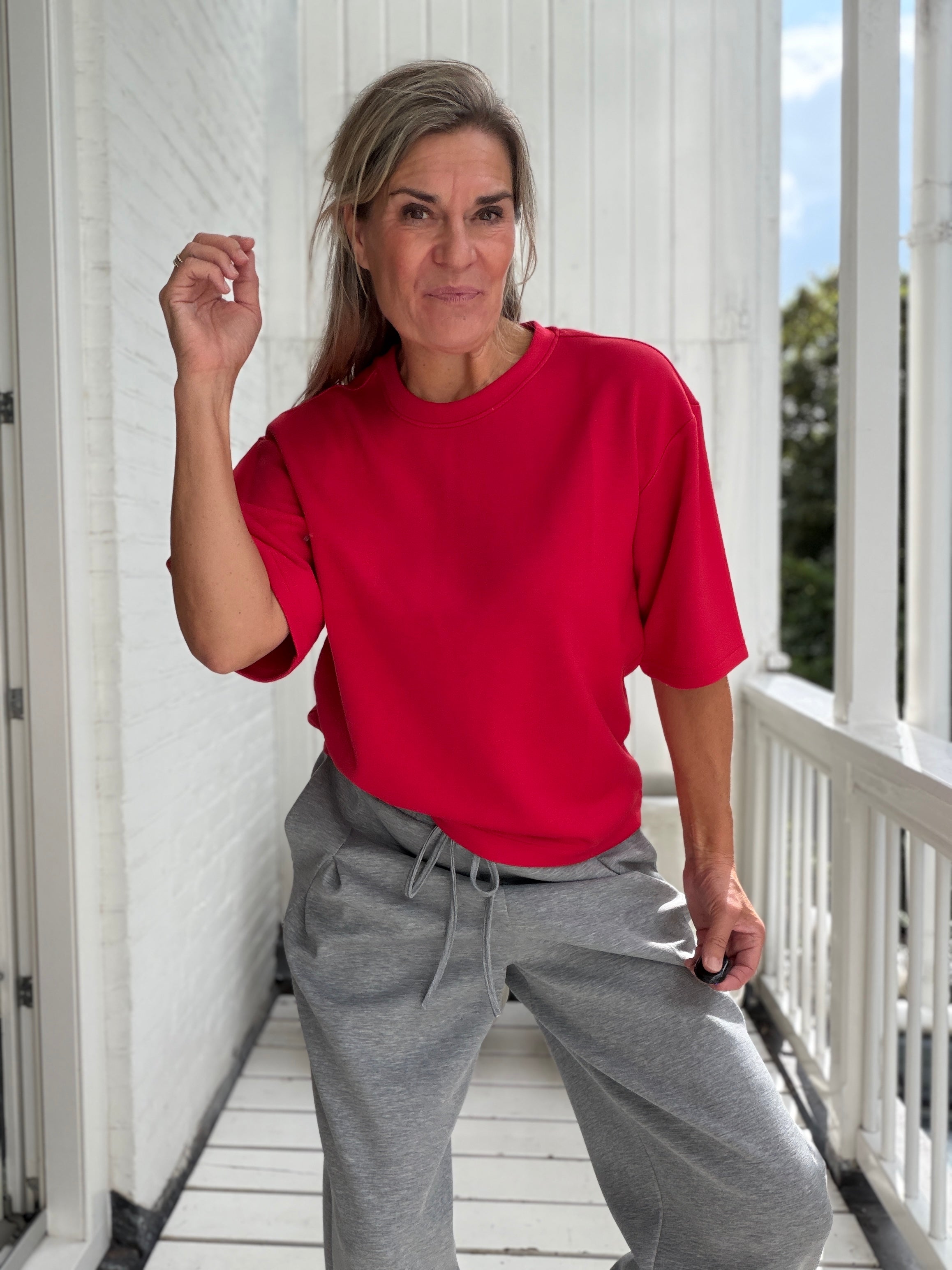 T-Shirt - Azra Boxy T-shirt - TOODAY