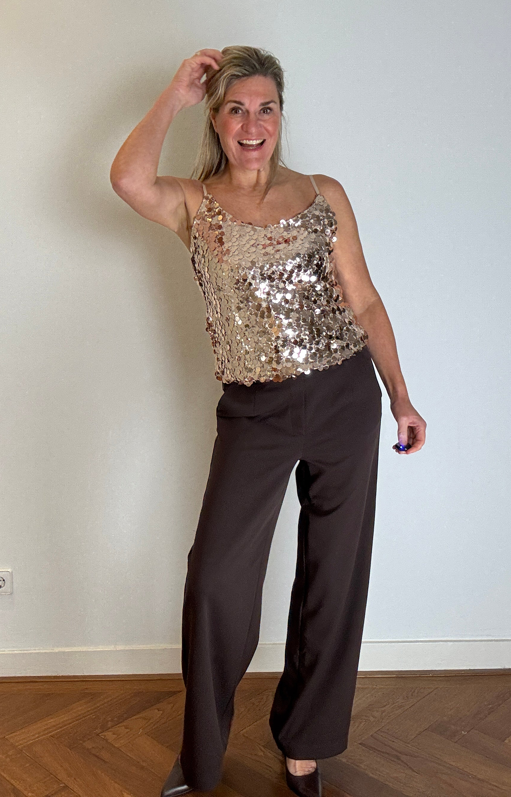 Broek - Varone HW Wide Pant - Vila